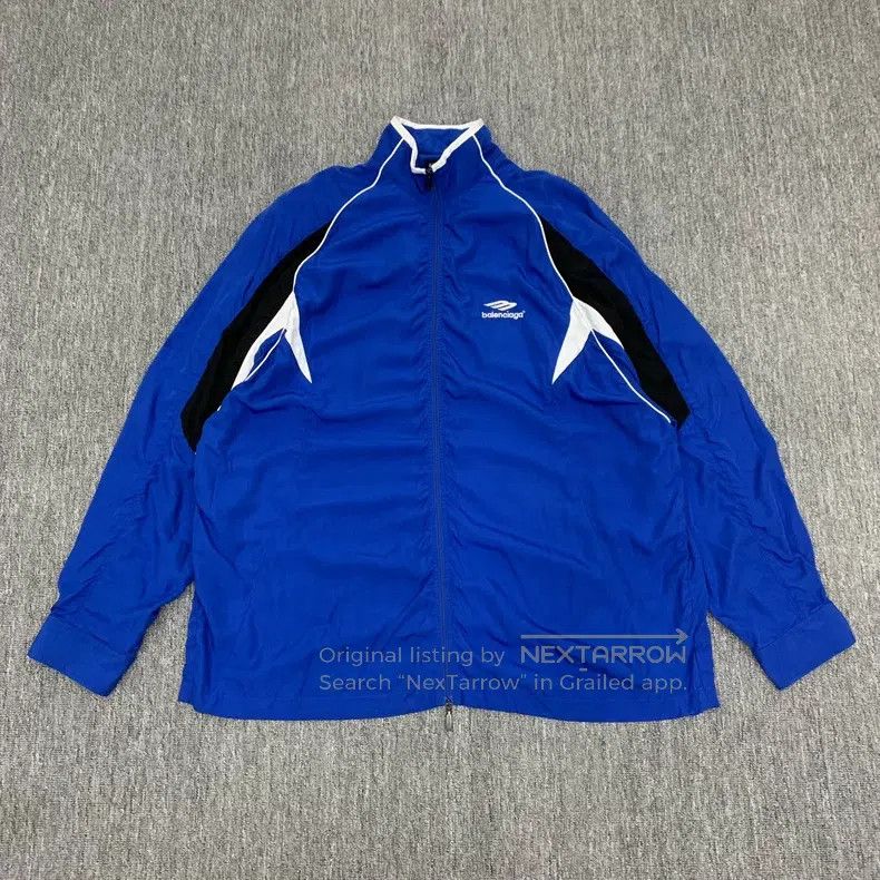 Balenciaga Blue Outdoor Jacket