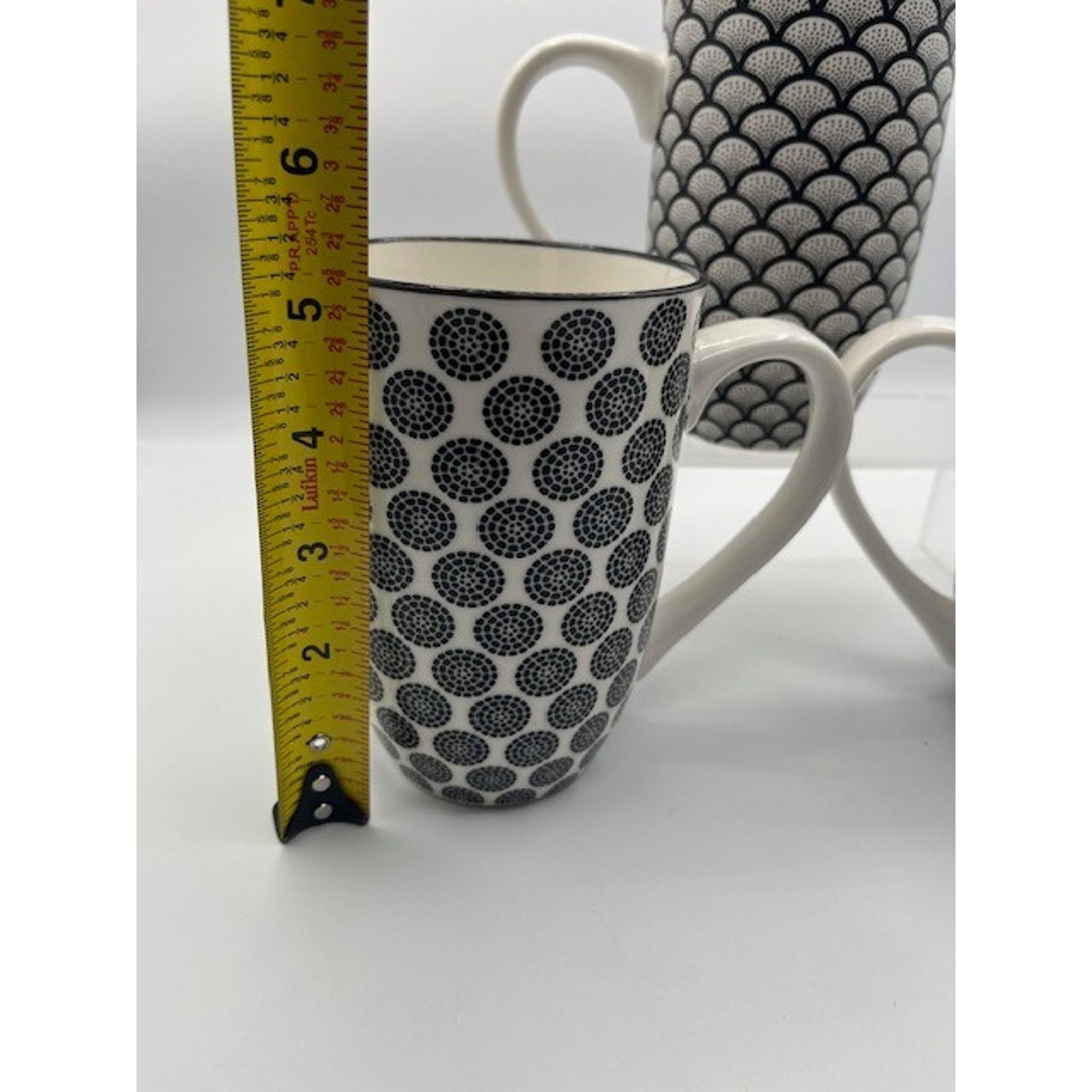 Other Studio Dinnerware tall Assorted Pattern Stoneware Coffee Mug Size ONE SIZE - 8 Thumbnail