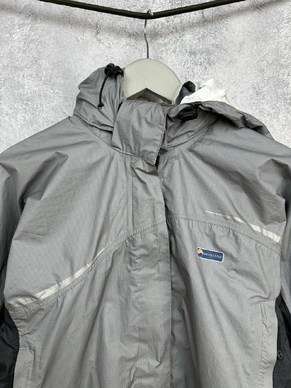 Montane Montane Nylon Windbreaker Jacket Hood Waterproof Long Size L / US 10 / IT 46 - 4 Thumbnail