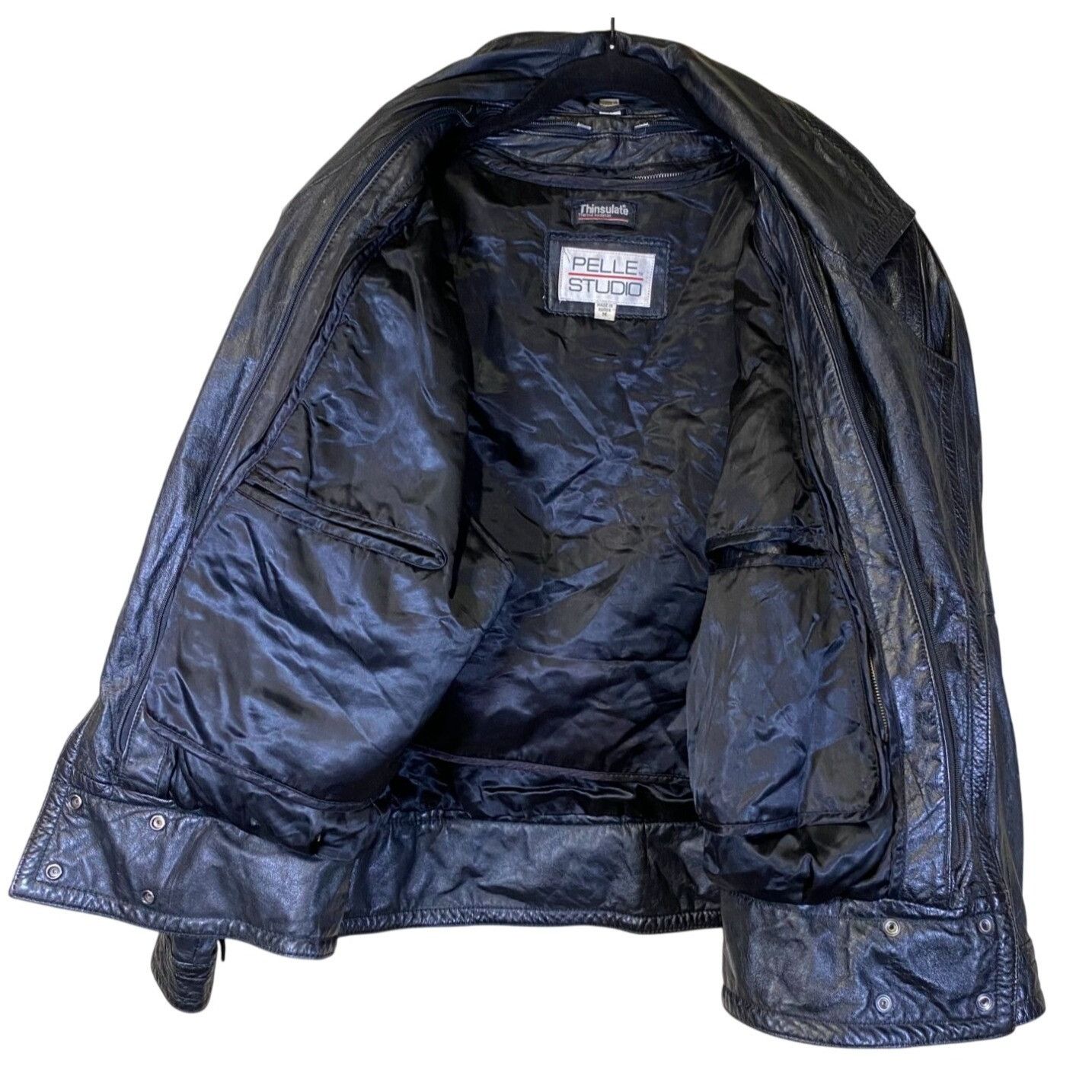 Other Vintage Pelle Studio Black Leather Jacket M Thinsulate Therm Size US M / EU 48-50 / 2 - 3 Thumbnail