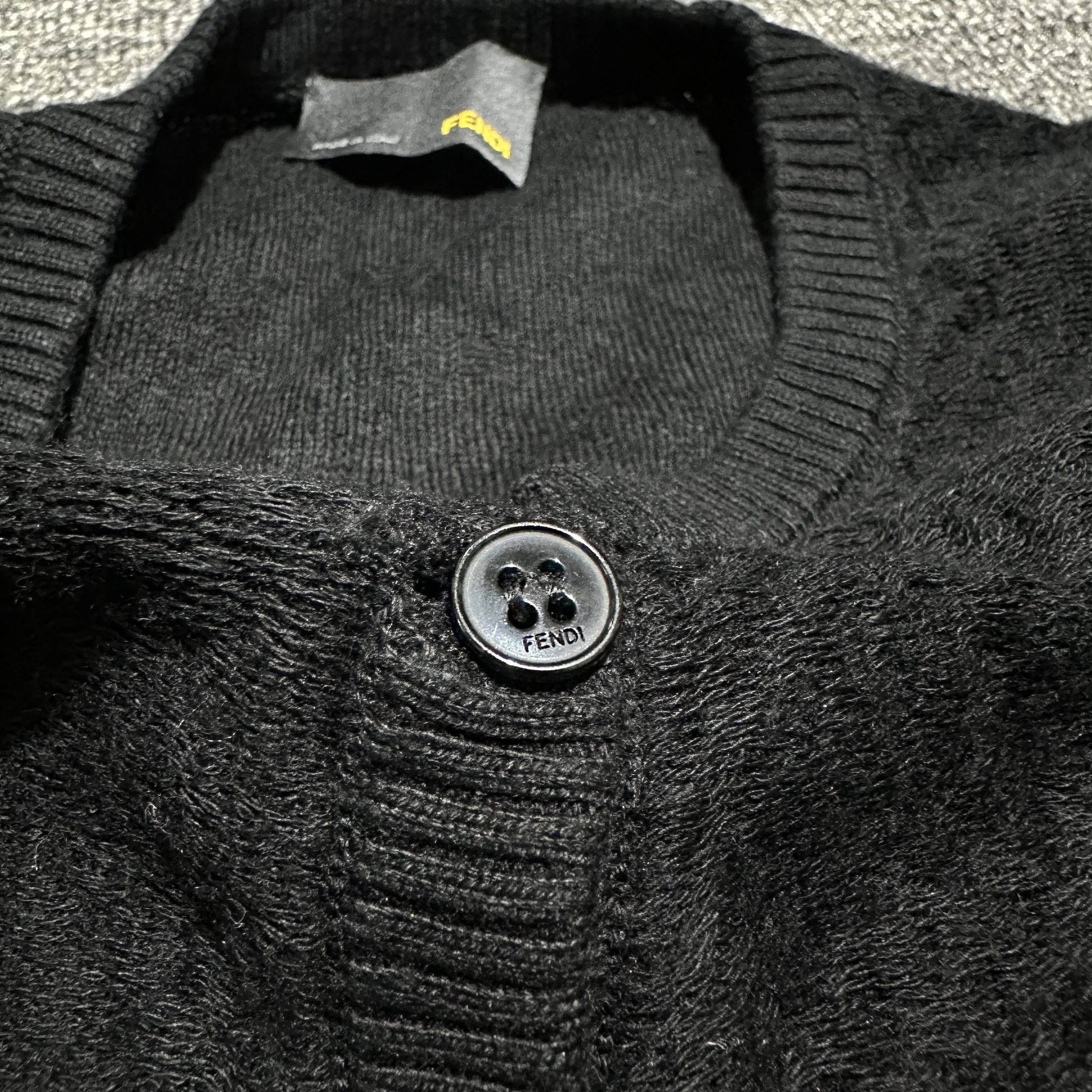 Fendi Fendi Knitwear Cardigan Size S / US 4 / IT 40 - 4 Thumbnail