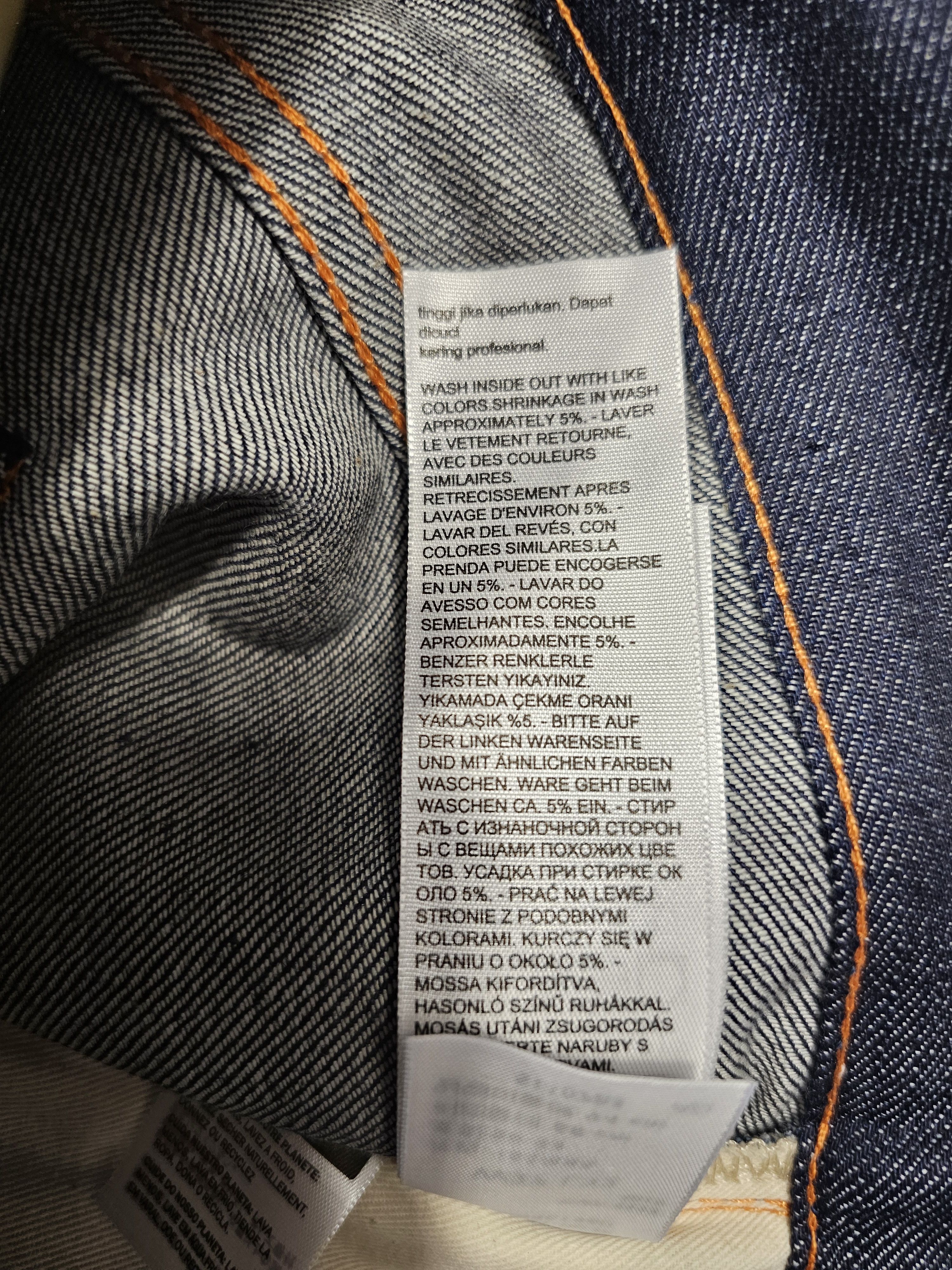 Levi's Vintage Clothing Levi's Vintage Clothing 1950's 701 Big E Selvedge Japan Made Size 27" / US 4 / IT 40 - 11 Thumbnail