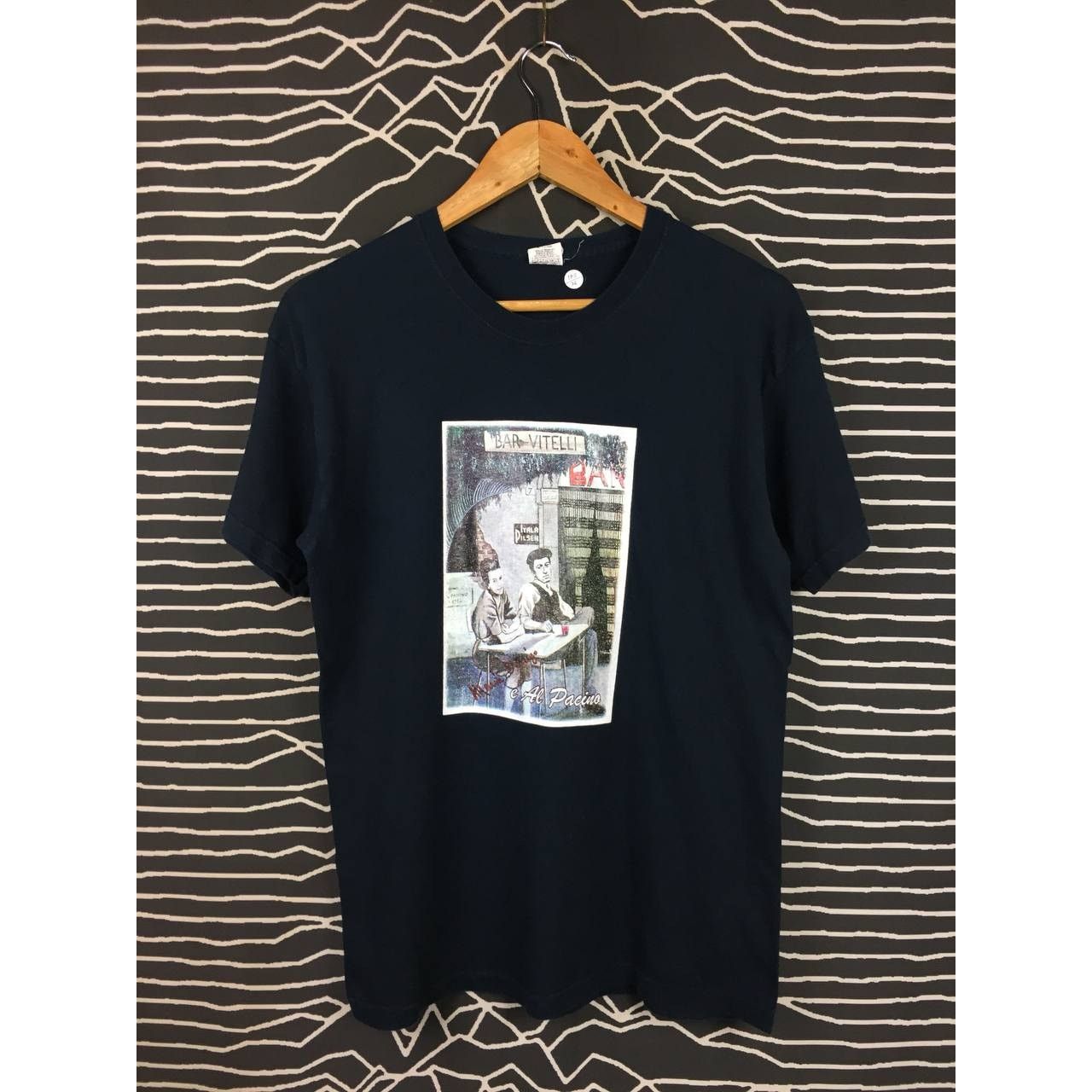 Vintage Al Pacino Maria D'Arrigo Bar Vitelli The Godfather Movie Tee Size US M / EU 48-50 / 2 - 5 Thumbnail