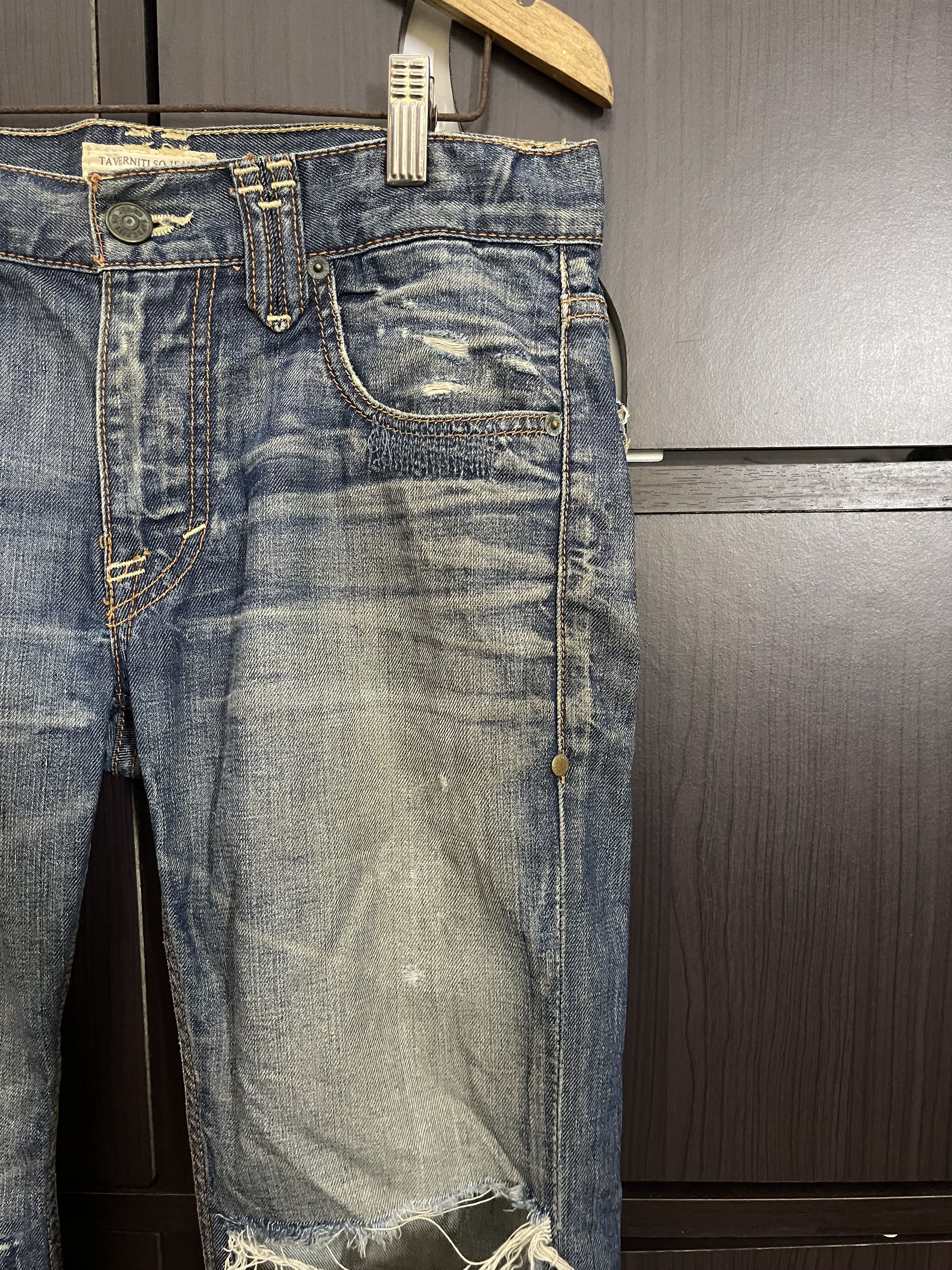 Beauty Beast × If Six Was Nine × Le Grande Bleu (L.G.B.) Tavernity So Jeans Distressed Flared Denim Size US 30 / EU 46 - 5 Thumbnail