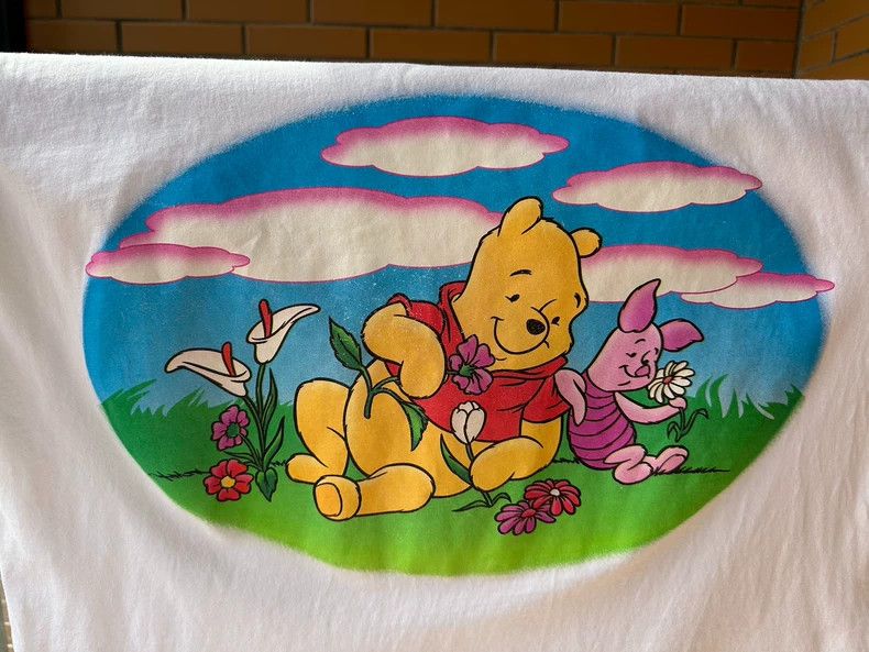 Vintage VintageTee 90s Pooh Winnie the Pooh 2505-Nextarrow Size US L / EU 52-54 / 3 - 4 Thumbnail