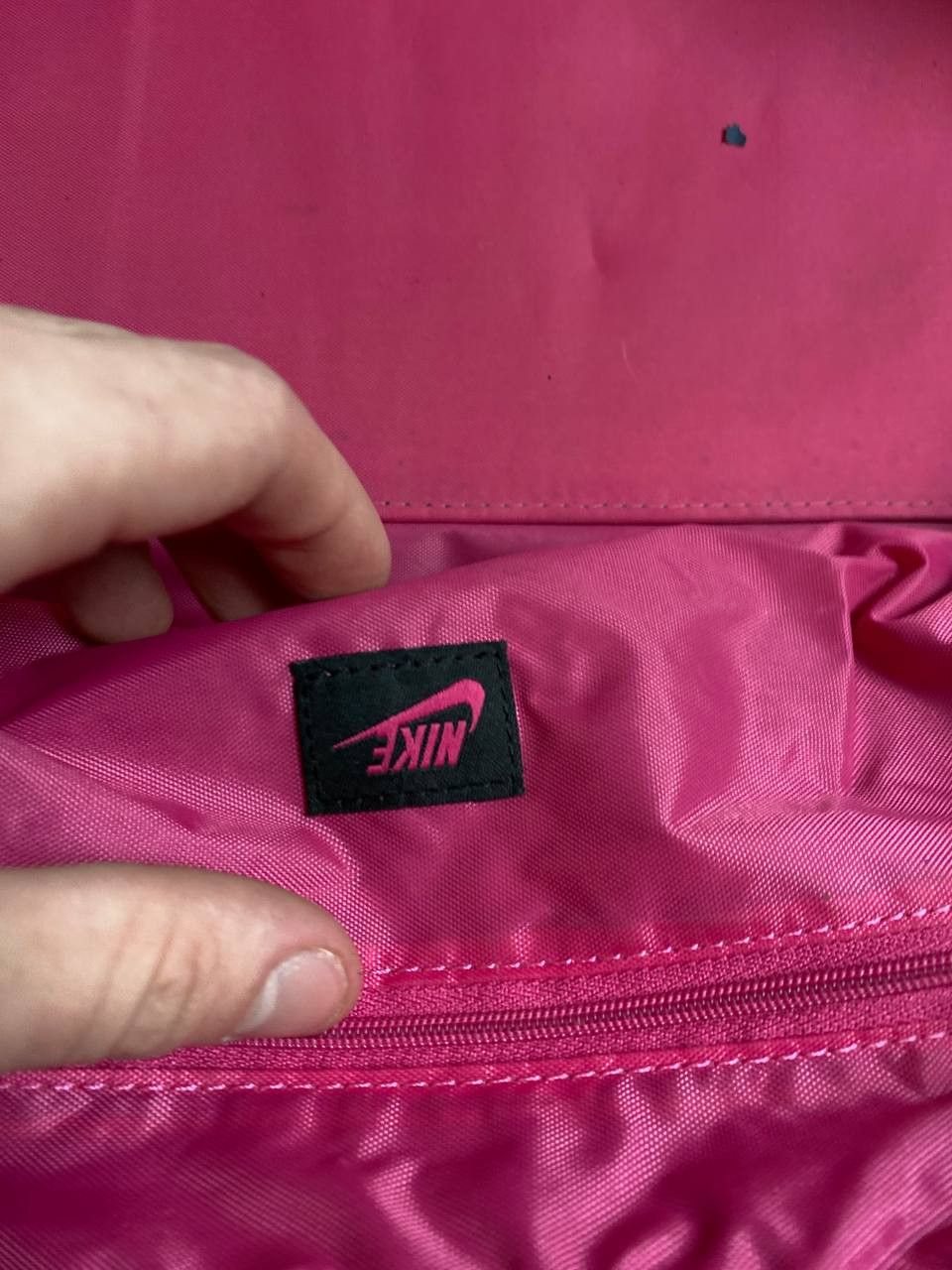 Nike bag with handles black Nike big logo Vintage streetwear Size ONE SIZE - 22 Thumbnail