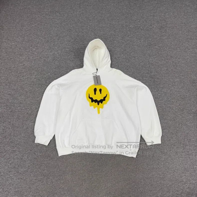 Balenciaga Balenciaga Dissolving Smile Hoodie Size US XXS / EU 40 - 1 Thumbnail