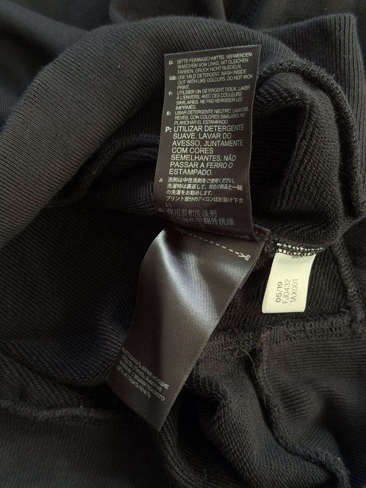 Adidas × Y-3 Y-3 Adidas Yohji Yamamoto Sweatshirt Stacked Logo Crewneck Size US M / EU 48-50 / 2 - 11 Thumbnail