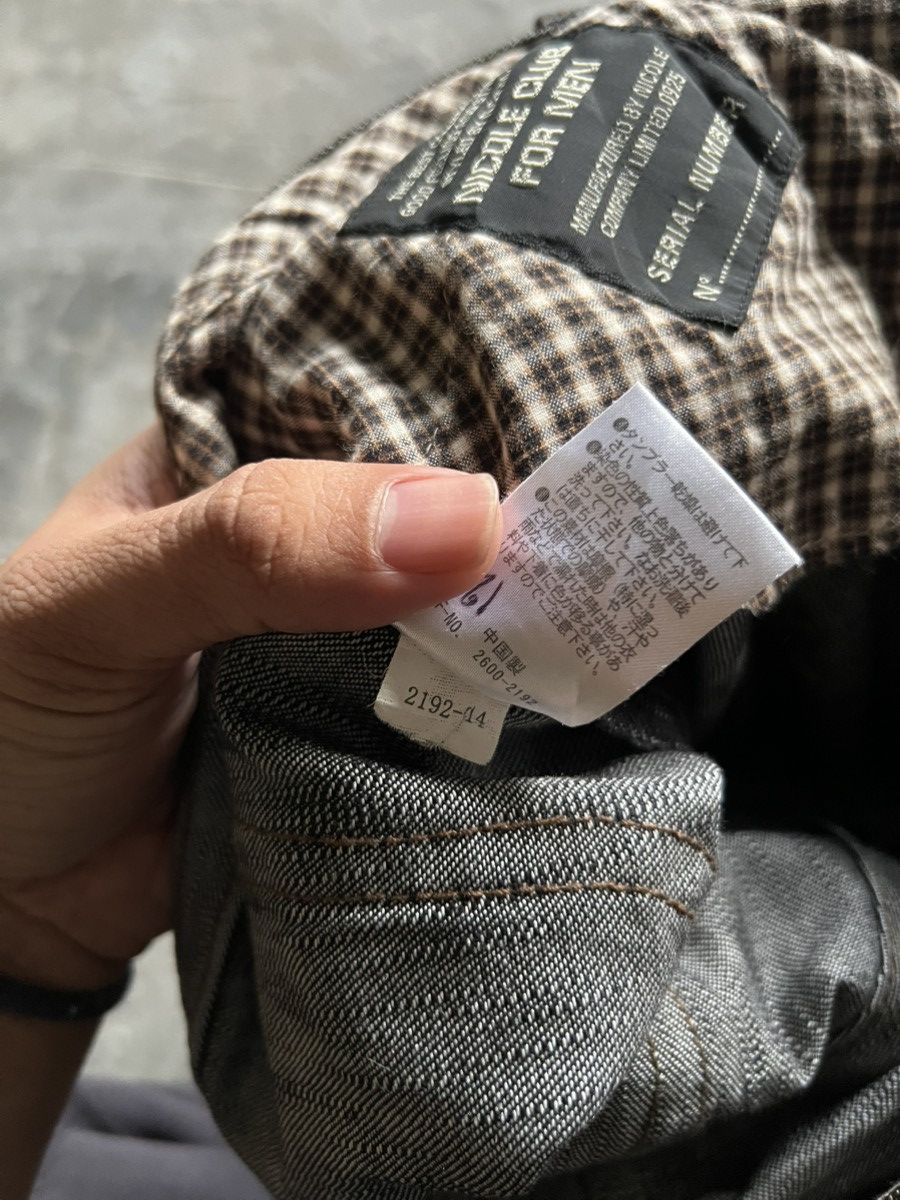 If Six Was Nine flare pleated nicole club for men denim rare design Size US 29 - 7 Thumbnail
