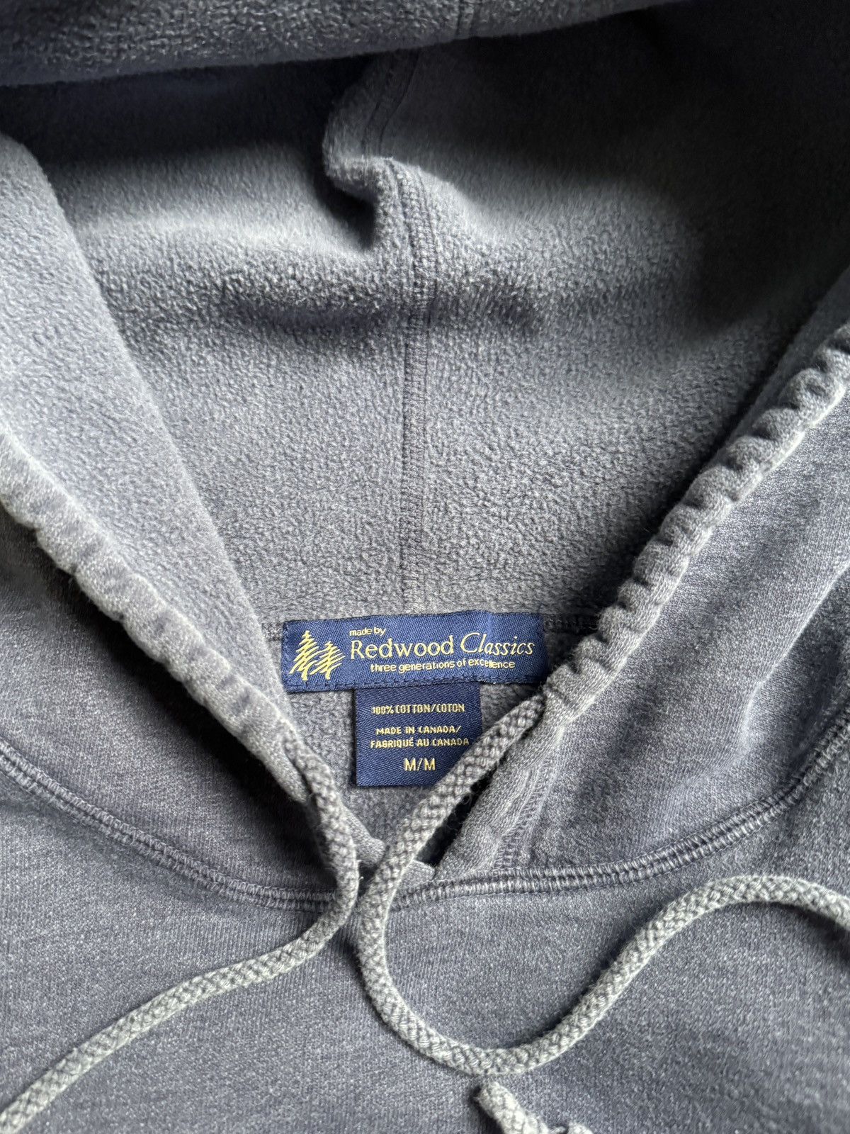 Other VINTAGE REDWOOD “PENN WEST EXPLORATION” BLUE SUNFADE HOODIE Size US M / EU 48-50 / 2 - 3 Thumbnail