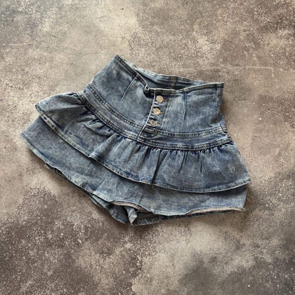 20471120 × Japanese Brand Amazing Cute Super Mini Skirt Size 25" / US 0 / IT 36 - 2 Thumbnail