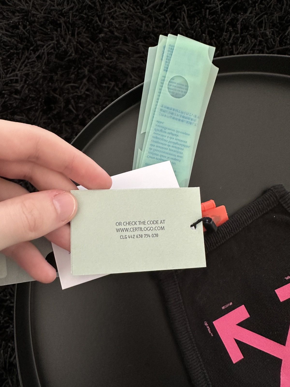 Off-White Off-White Mask Size ONE SIZE - 5 Thumbnail