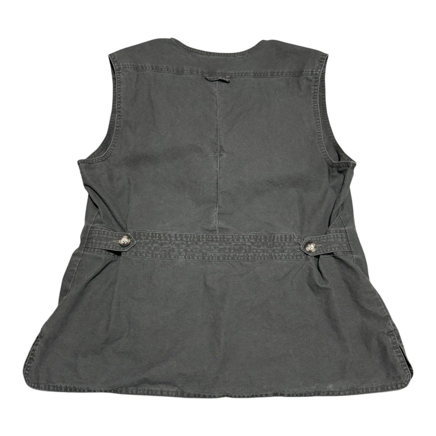 L.L. Bean L.L. Bean Green Multi Pocket Canvas Vest Men's Large Size US L / EU 52-54 / 3 - 3 Thumbnail