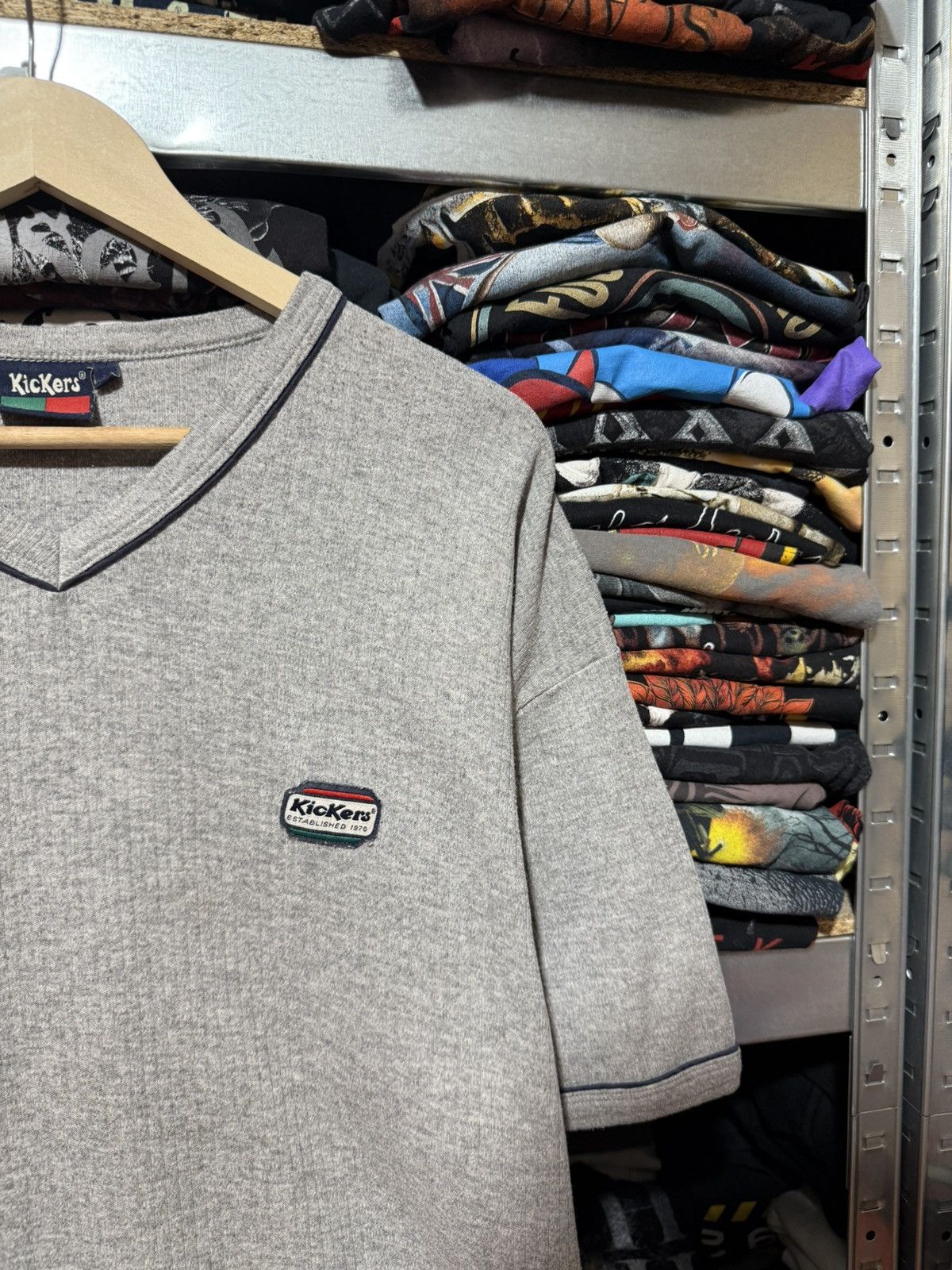 Kickers × Vintage Vintage 1990’s Kickers Skategang T-Shirt Y2K Hype Size US XXL / EU 58 / 5 - 3 Thumbnail