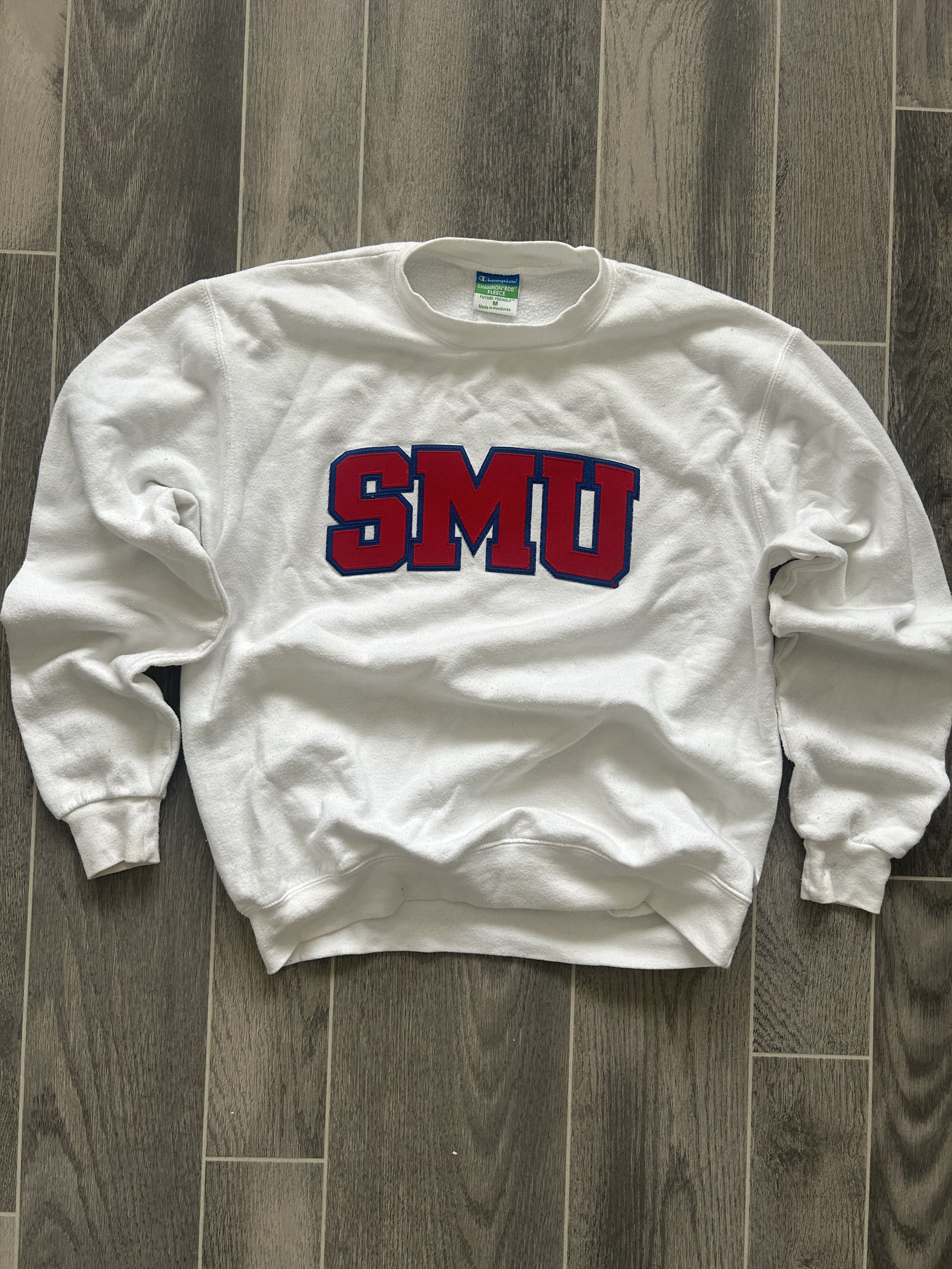 Vintage Champion Southern Methodist University SMU Sweatshirt Size US M / EU 48-50 / 2 - 1 Thumbnail
