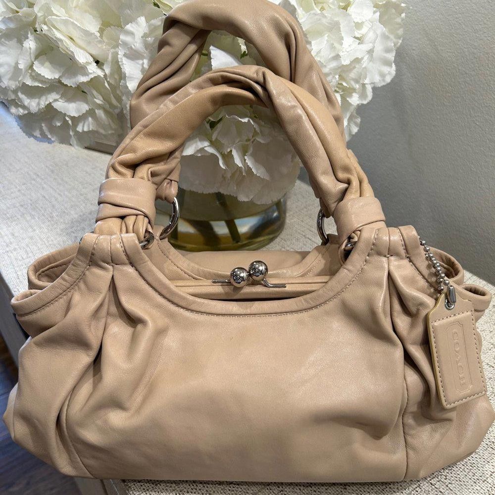 Coach Coach Parker Leather Handbag Size ONE SIZE - 1 Thumbnail