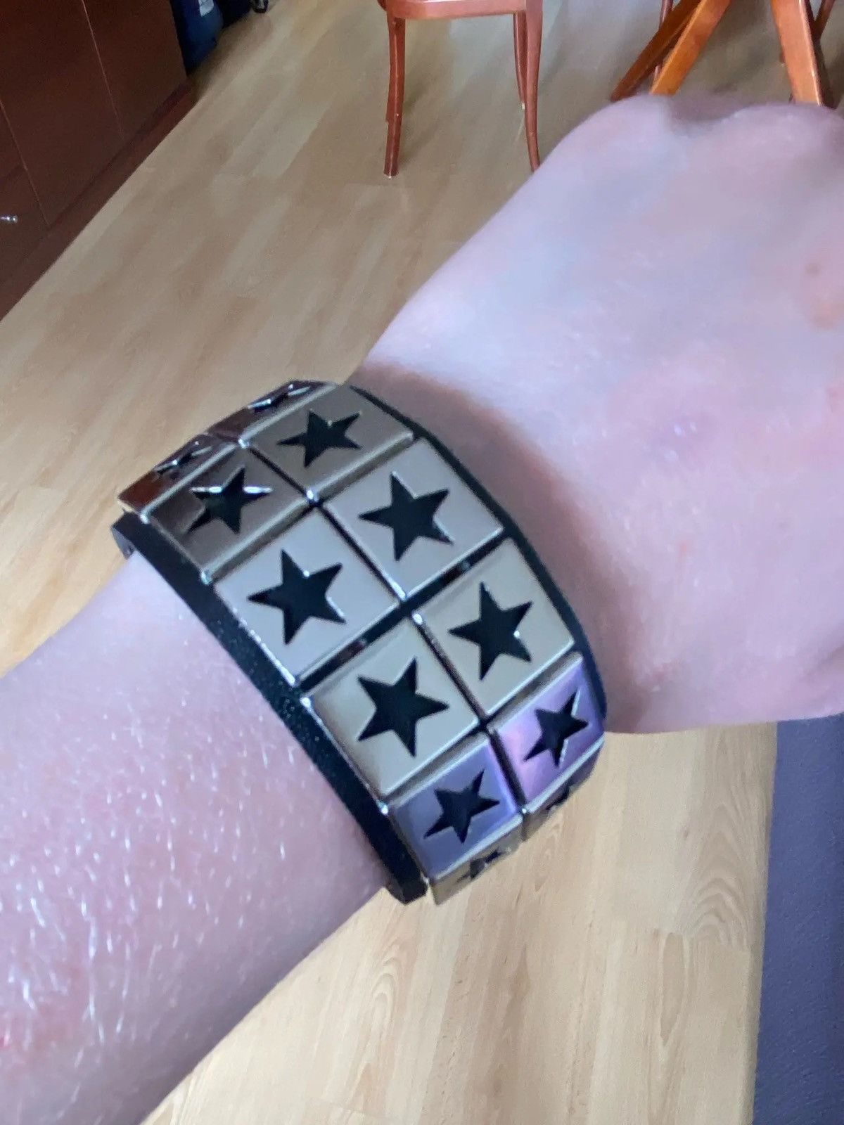 Leather Double Star PU Leather Bracelets Size ONE SIZE - 2 Thumbnail