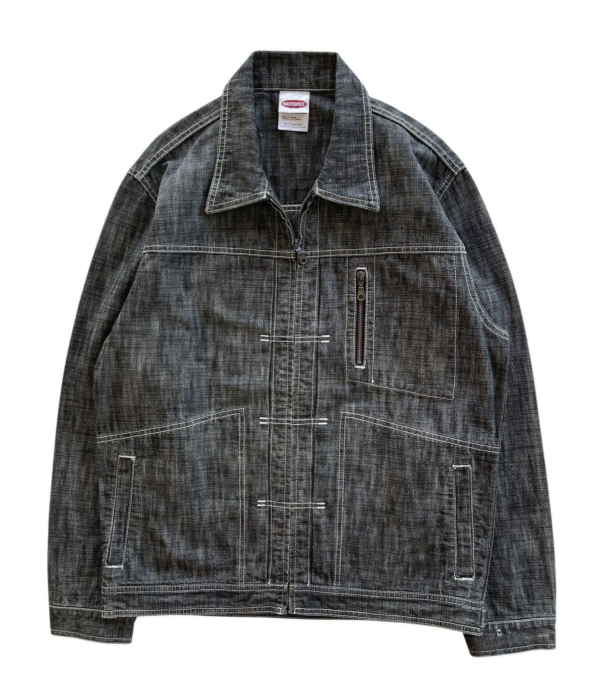 MasterPiece Masterpiece SLAB Denim Jacket Oversized Size US M / EU 48-50 / 2 - 1 Thumbnail