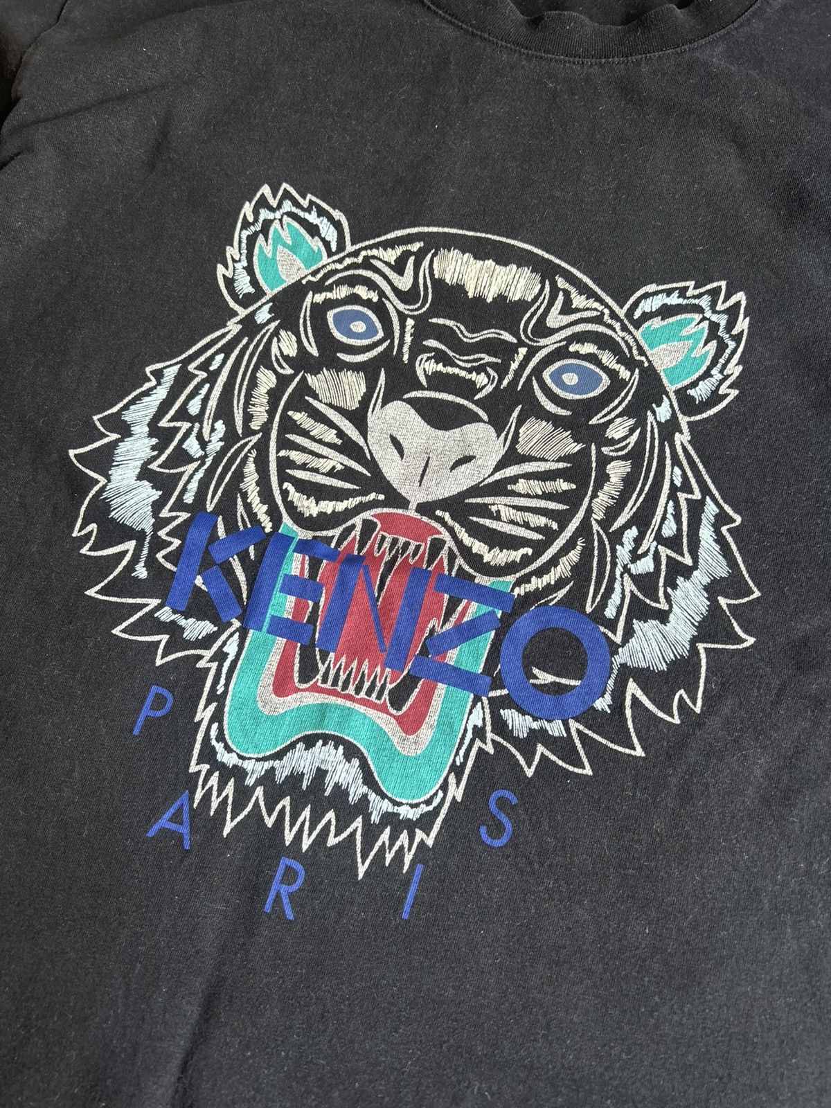 Kenzo Kenzo Paris Big Logo T-shirt Luxury Item Size L Streetwear Size US L / EU 52-54 / 3 - 5 Thumbnail