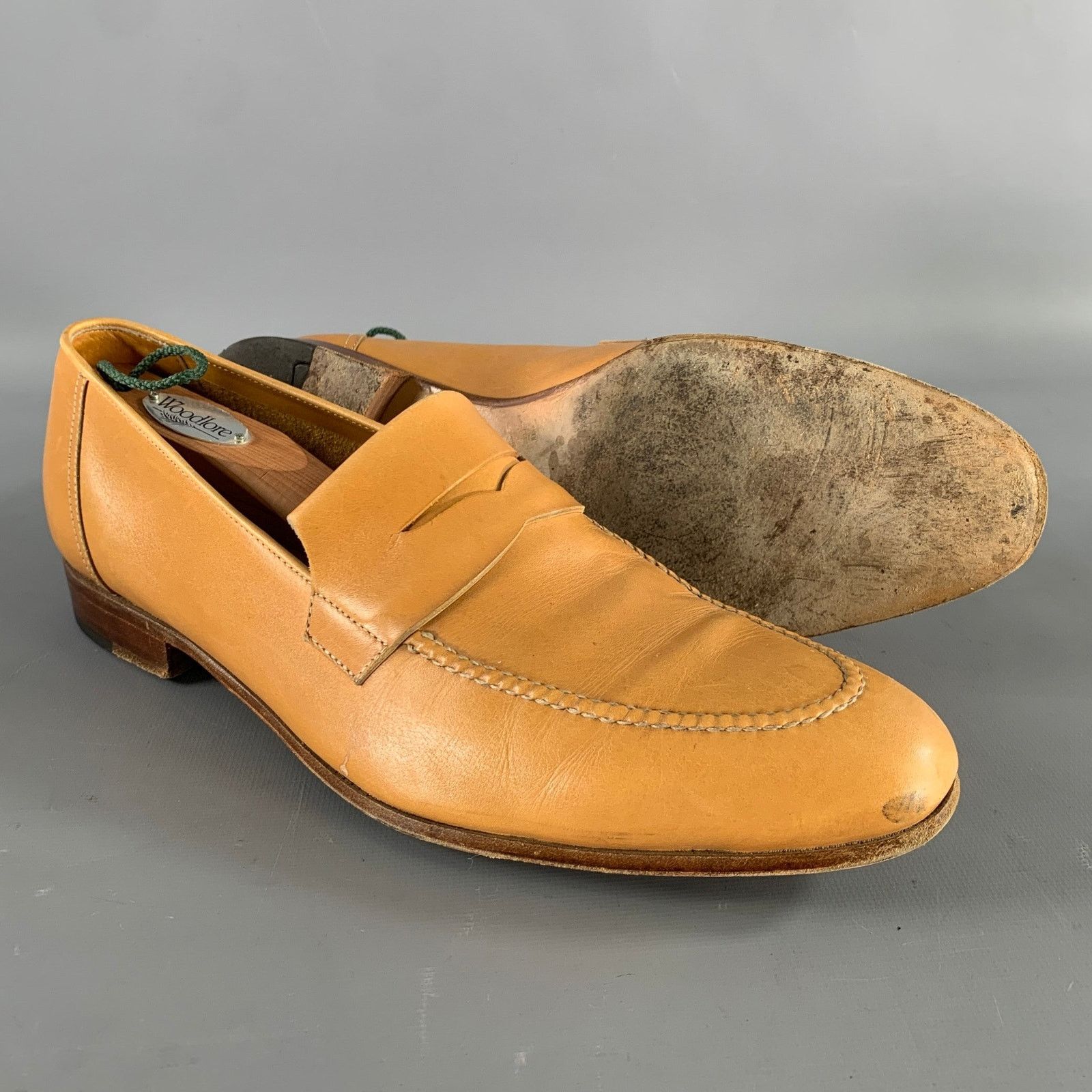 John Lobb JOHN LOBB Size 9 Tan Leather Penny Loafers Size US 9 / EU 42 - 5 Thumbnail