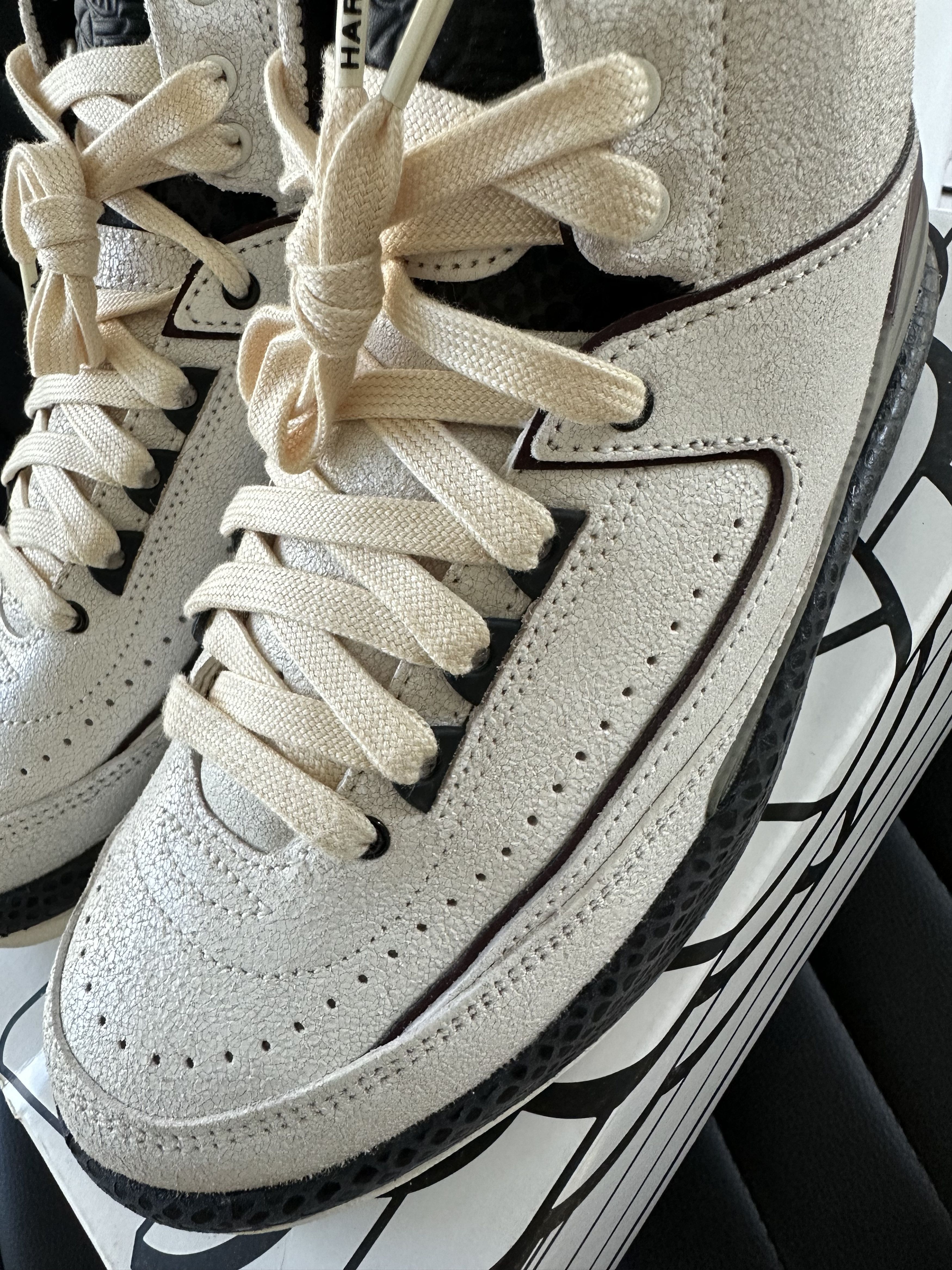 A Ma Maniere × Jordan Brand × Nike PREOWNED A MA MANIERE JORDAN 2 RETRO SP 6.5W Size US 6.5 / IT 36.5 - 5 Thumbnail