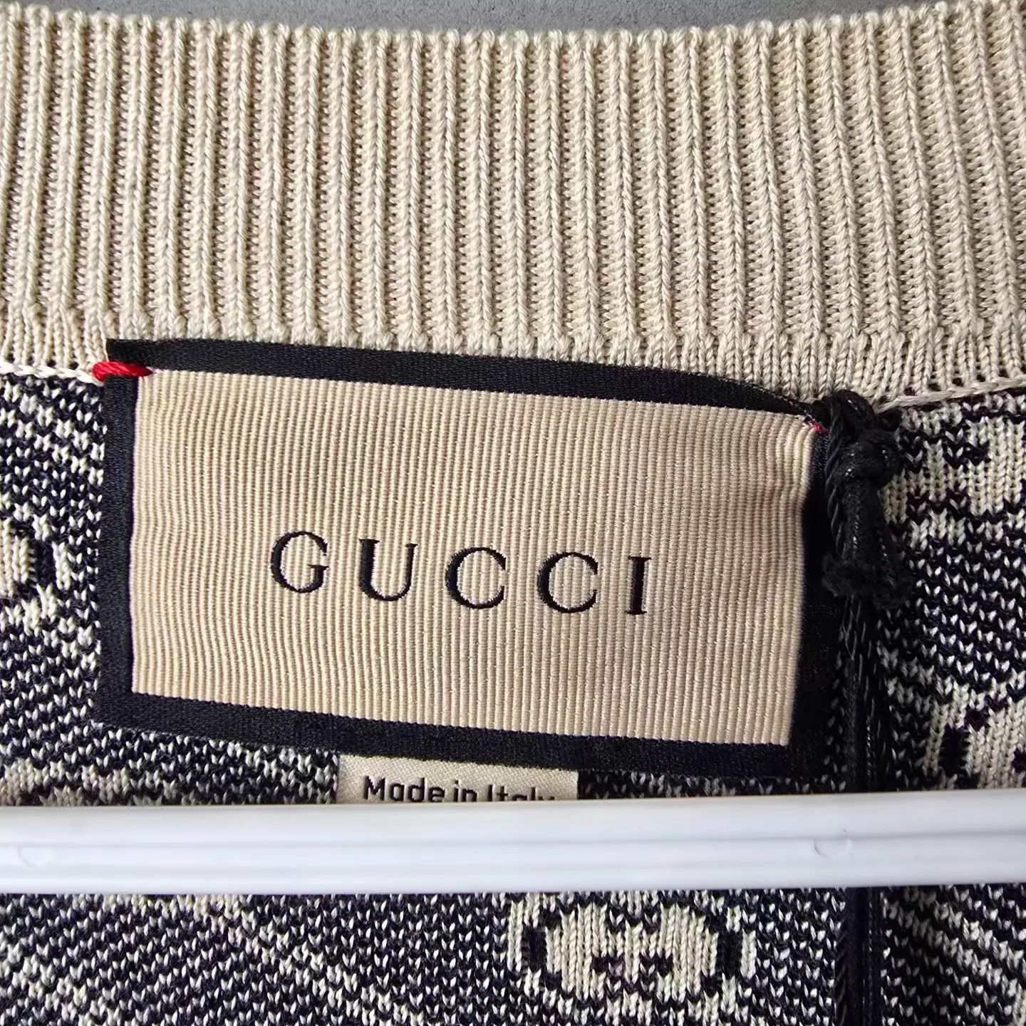 Gucci GUCCI GG All-Over Logo Diag Stripe Silk-Cotton Cardigan Size US M / EU 48-50 / 2 - 3 Thumbnail