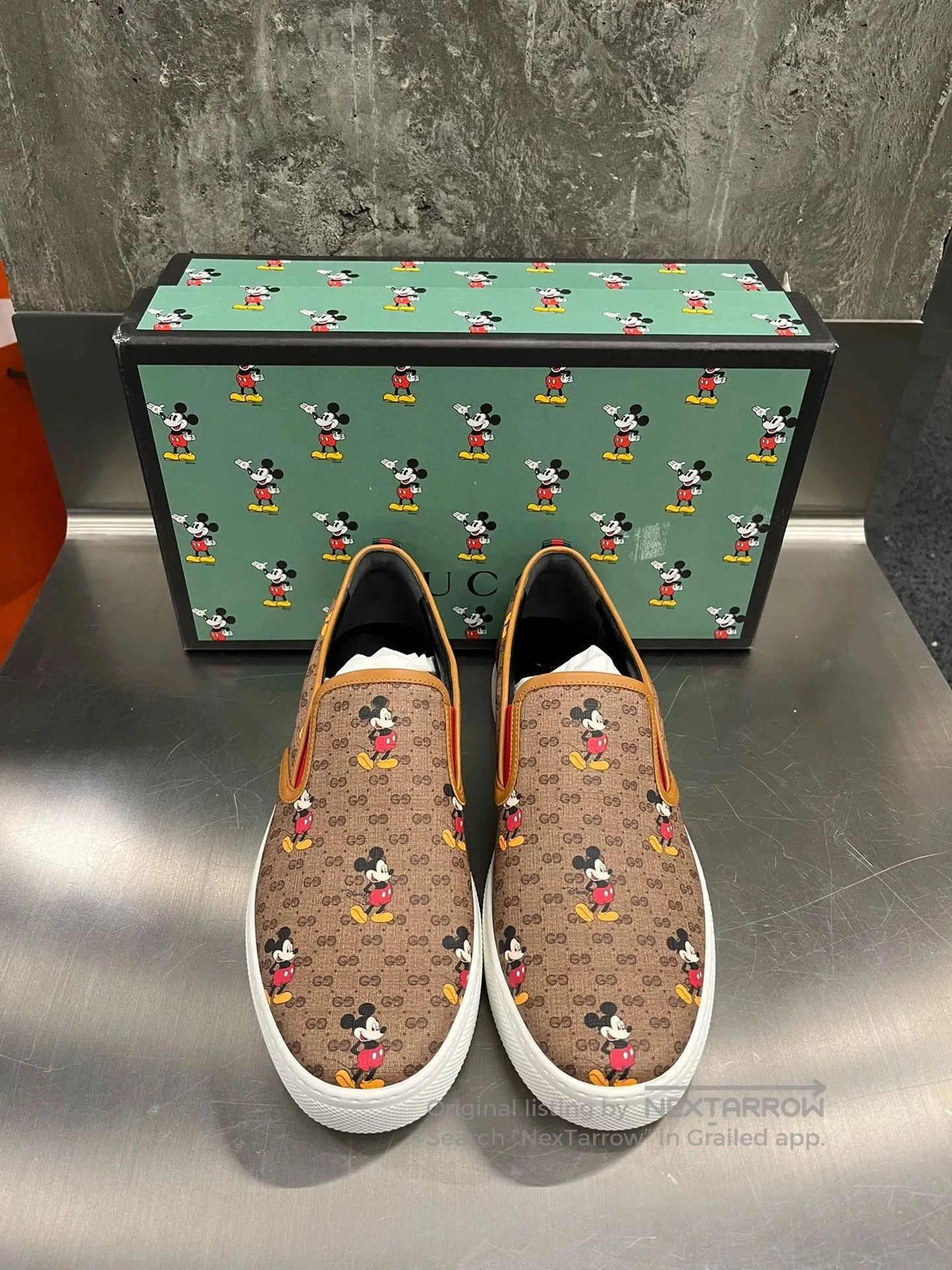 Gucci Gucci Disney Mickey GG Sneakers. Size US 10 / EU 43 - 1 Thumbnail