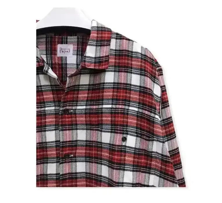 Flannel Japanese Brand Papas Plaid Tartan Flannel Shirt Size US L / EU 52-54 / 3 - 3 Thumbnail