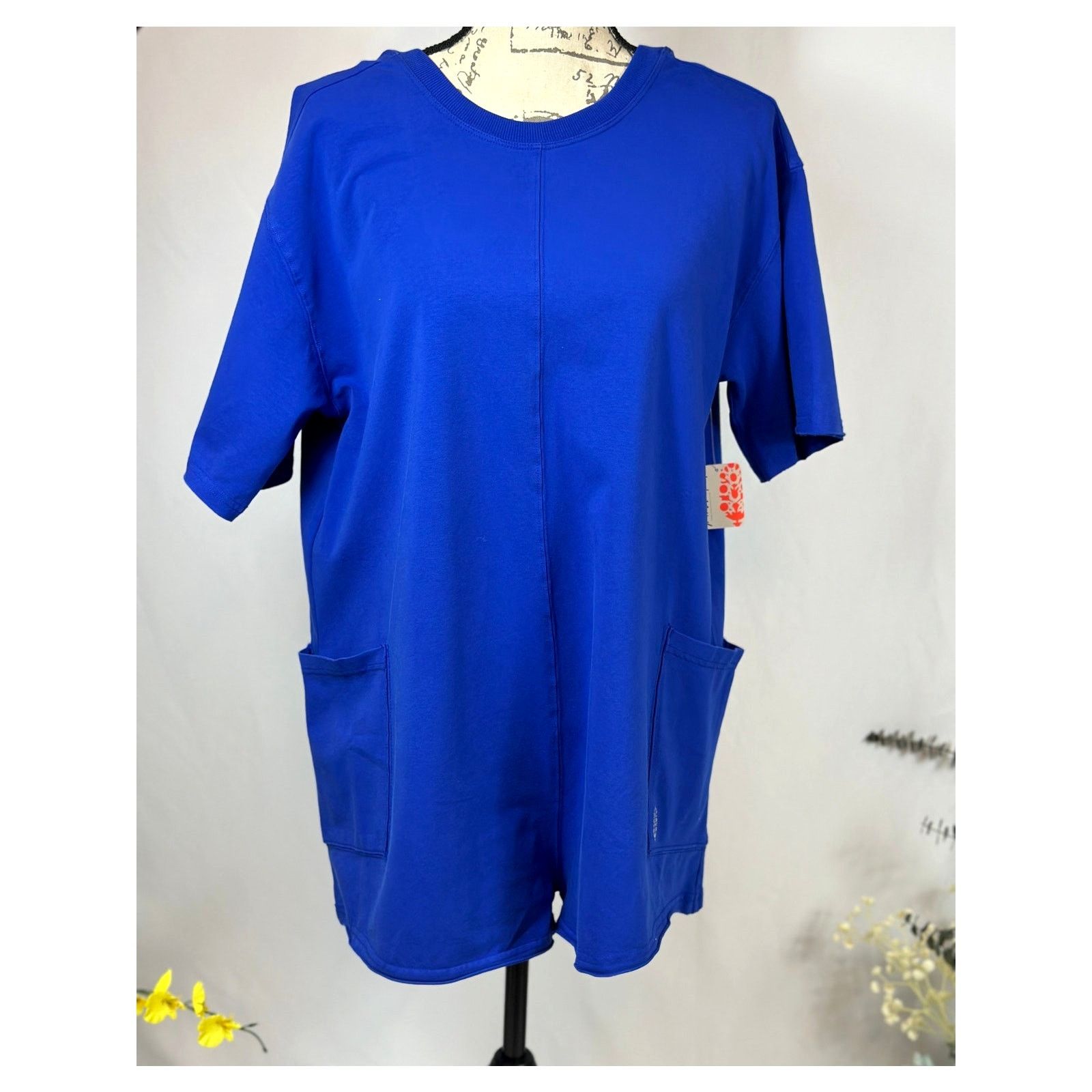 Free People Free People Hot Shot T-Shirt Romper Electric Shock XS Size 26" / US 2 / IT 38 - 9 Thumbnail