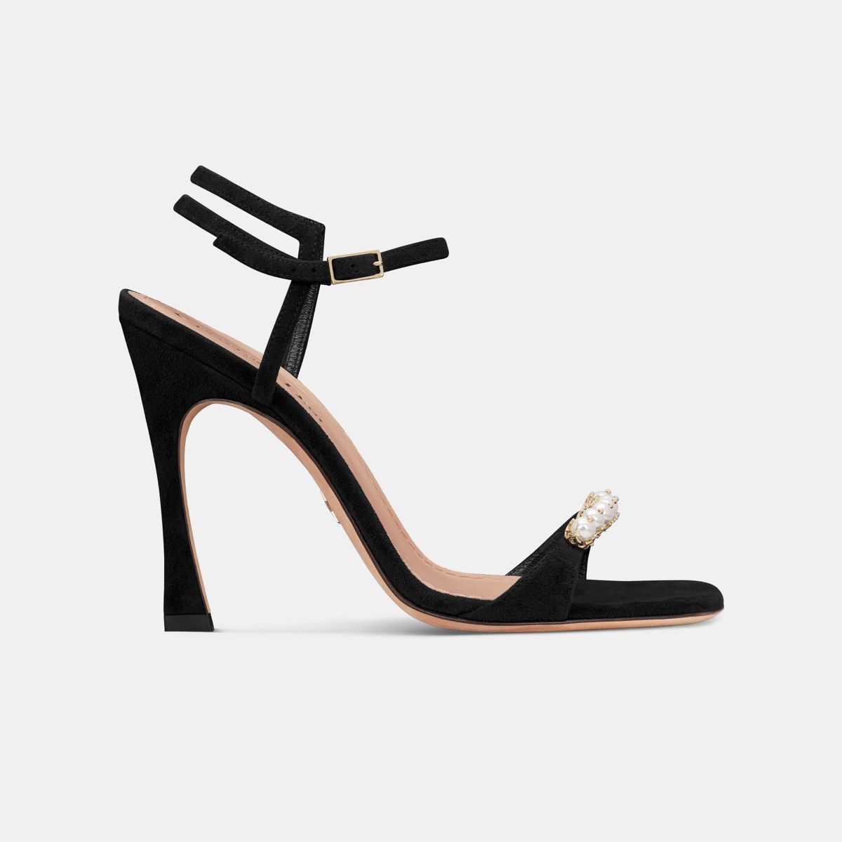 Dior o1bcso1str0226 Diorly Heeled Sandal in Black Size US 8 / IT 38 - 1 Thumbnail