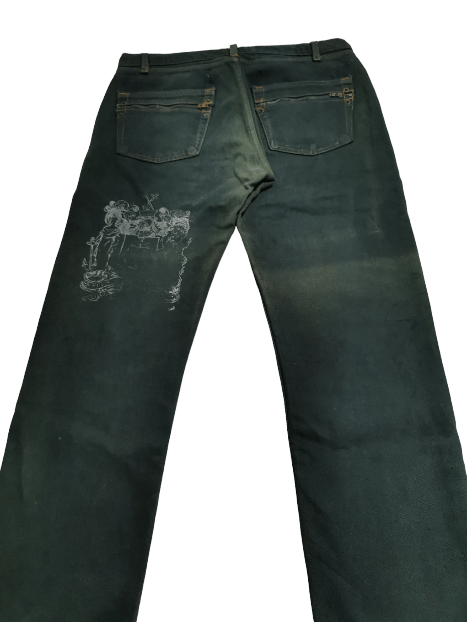 Jean × Vintage Japan Punk Seditionaries Patchwork Jeans Size US 34 / EU 50 - 13 Thumbnail