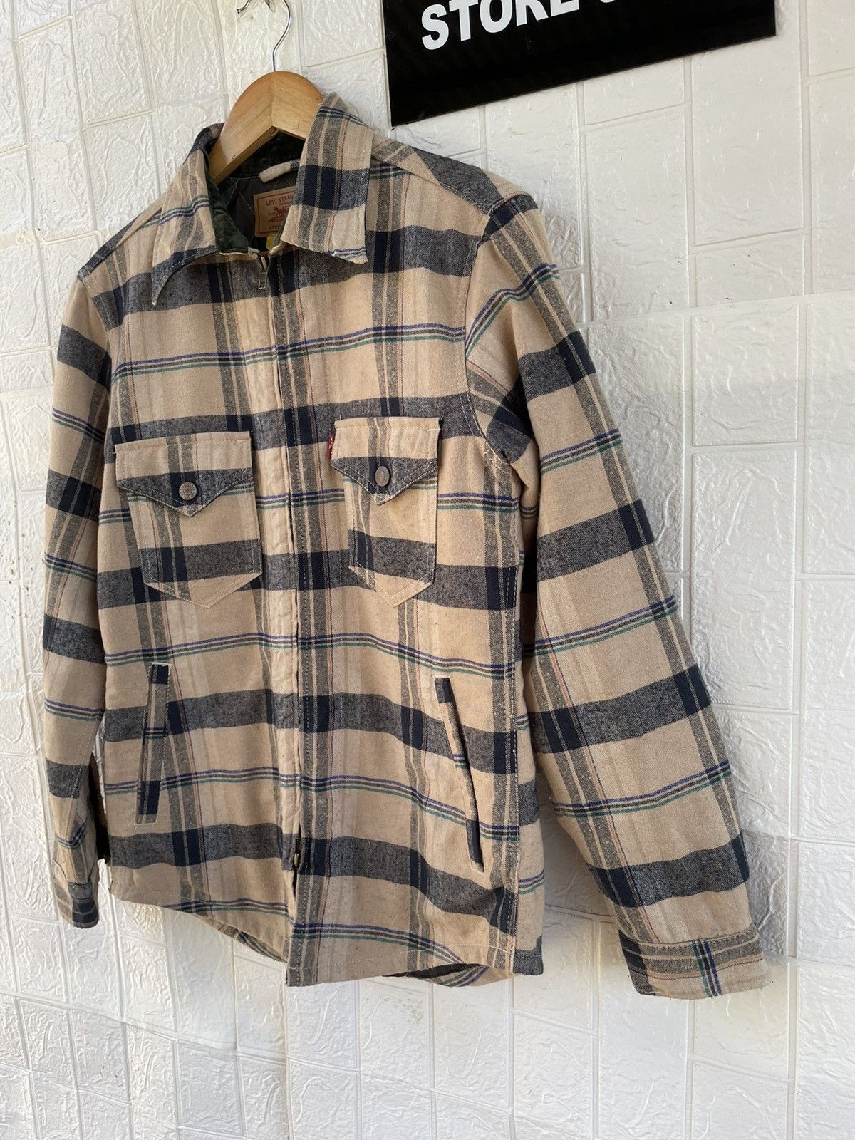 Japanese Brand Levis Long Sleeve Shirt Size US M / EU 48-50 / 2 - 4 Thumbnail