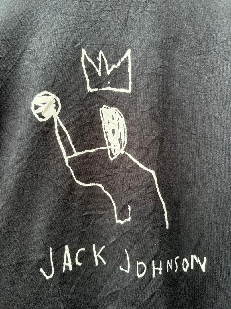 Jean-Michel Basquiat × Vintage Vintage Jean Michel Basquiat Design Art Jack Johnson tee Size US M / EU 48-50 / 2 - 2 Thumbnail
