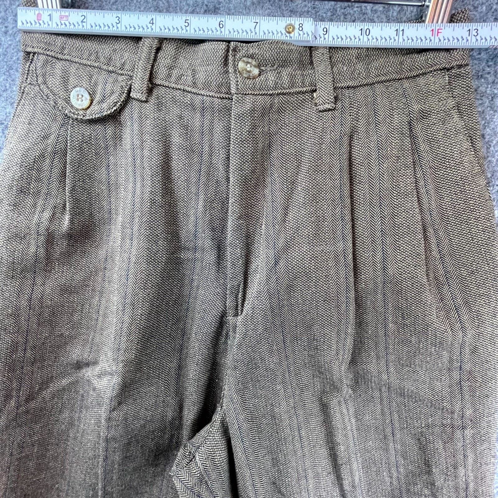 Lee Vintage Lee Pants Womens 8P Tweed Academia Career Office Size 30" / US 8 / IT 44 - 4 Thumbnail