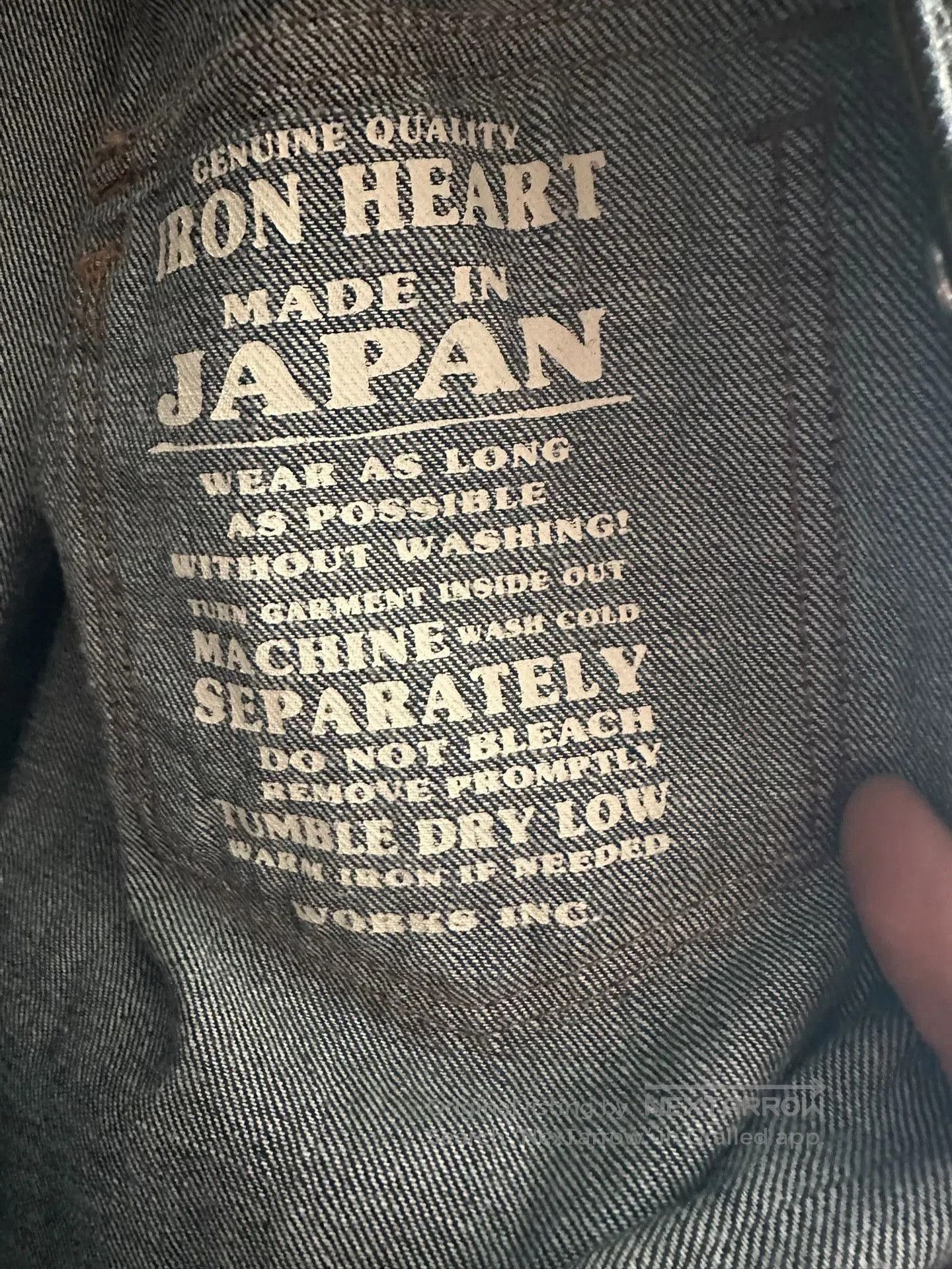 Iron Heart IRON HEART IHSH. Size US L / EU 52-54 / 3 - 5 Thumbnail