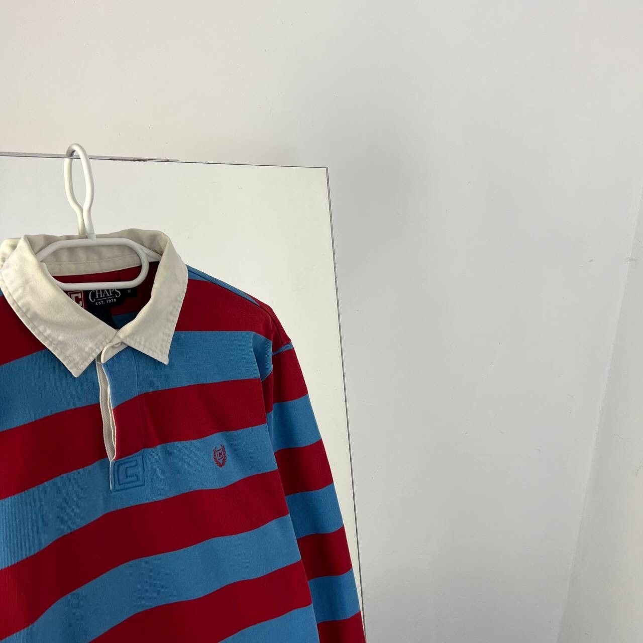 Chaps Ralph Lauren Vintage Chaps Ralph Lauren Rugby Chief Keef Style Striped Size US M / EU 48-50 / 2 - 2 Thumbnail