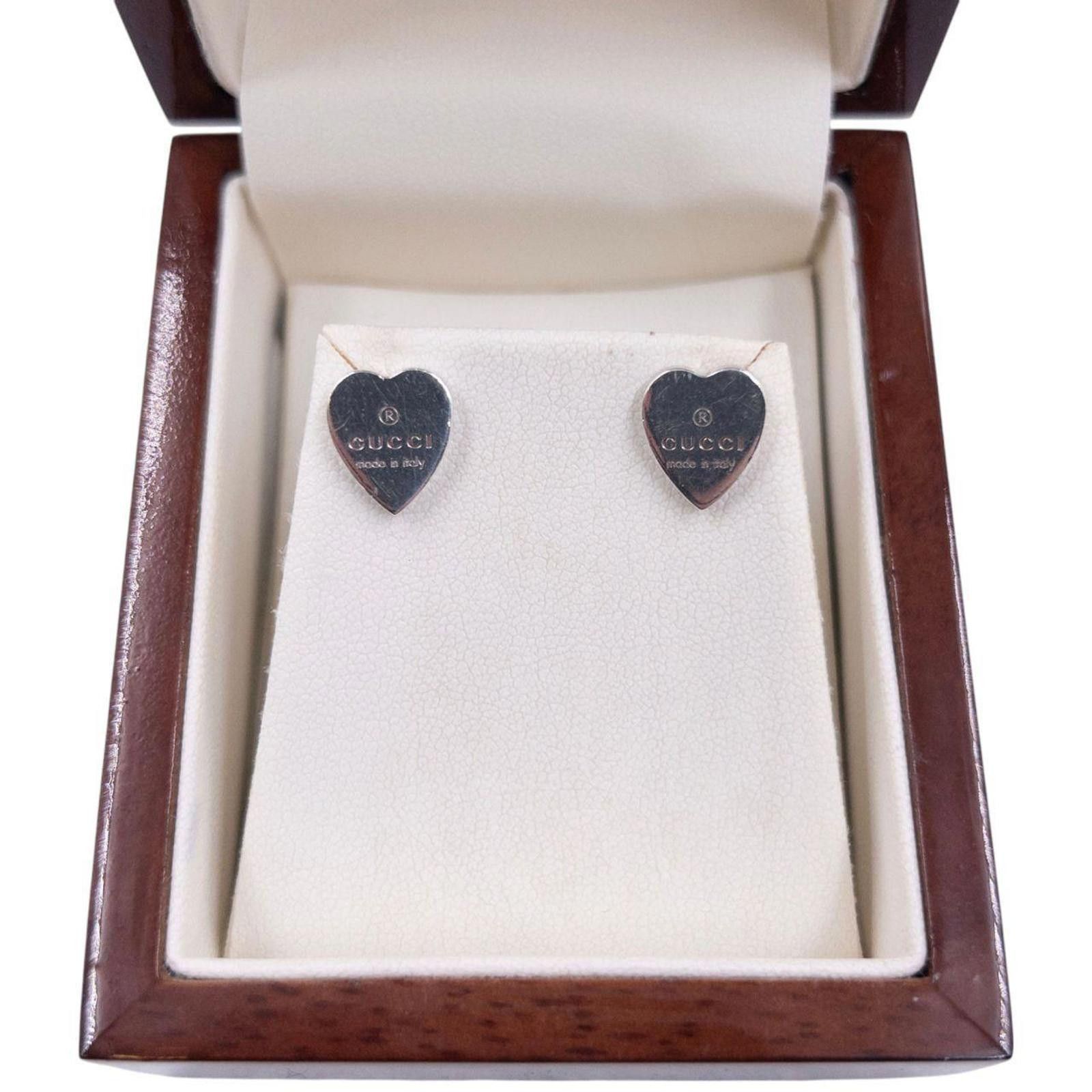 Gucci Vintage Gucci Heart Ear Rings Size ONE SIZE - 2 Thumbnail