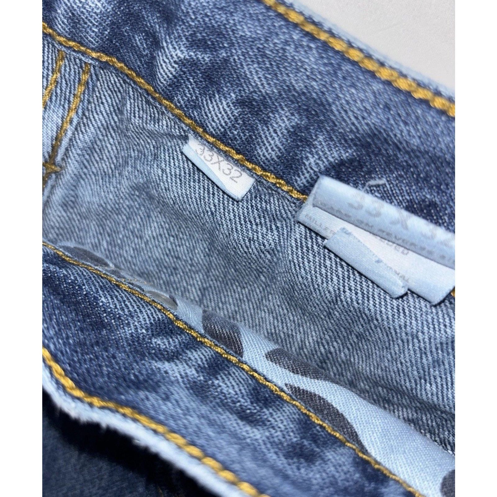 CINCH Cinch Jeans Mens 33X32 Blue Dark Wash Straight Leg Jeans EUC Size US 33 - 5 Thumbnail