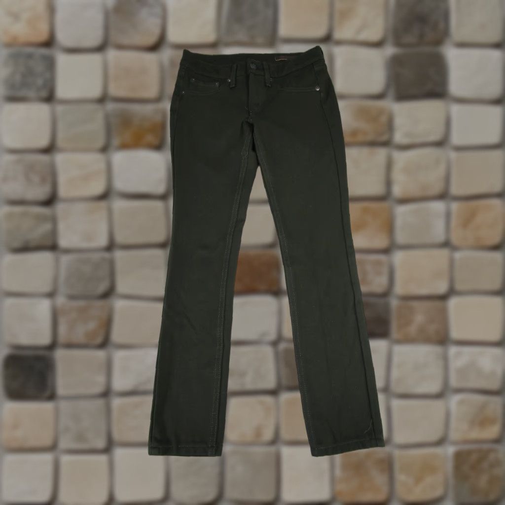 Rag & Bone RAG & BONE Jeans Women 24 Dark Green Stretch Skinny Low Rise Zipper Size 42" / US 20 - 1 Thumbnail