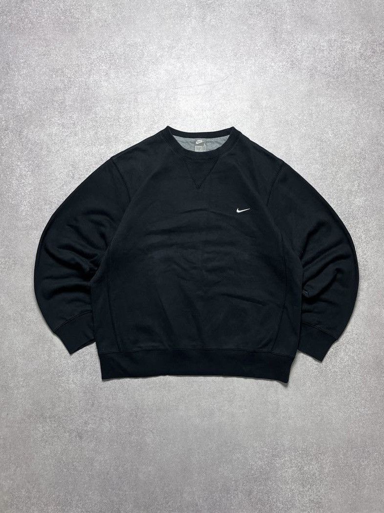 Nike Vintage Nike Swoosh Boxy Sweatshirt L Size US L / EU 52-54 / 3 - 1 Thumbnail