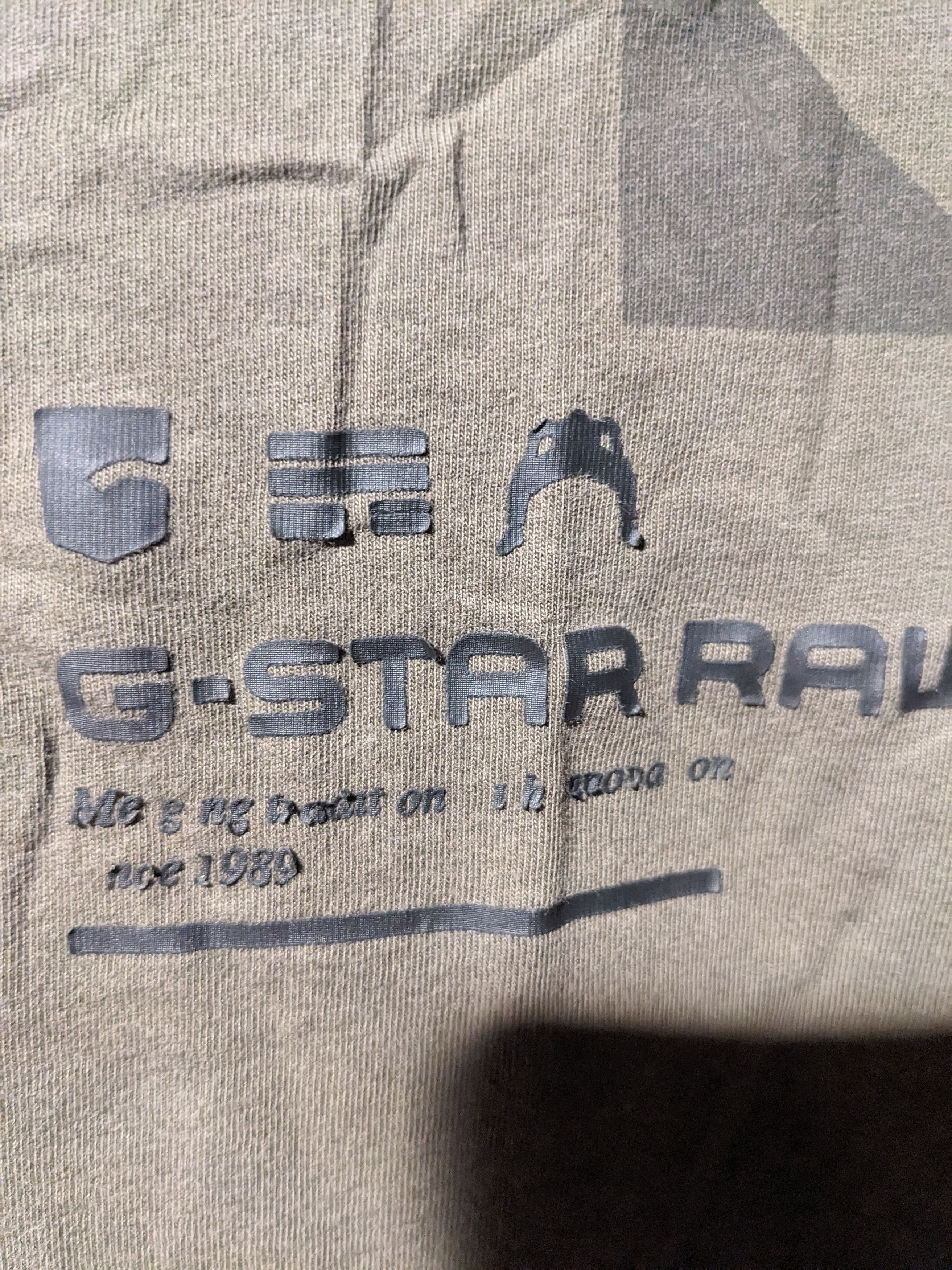 G-Star × Vintage Vintage Y2K G-Star Raw Clothing Logo Green Large T-Shirt Size US L / EU 52-54 / 3 - 7 Thumbnail
