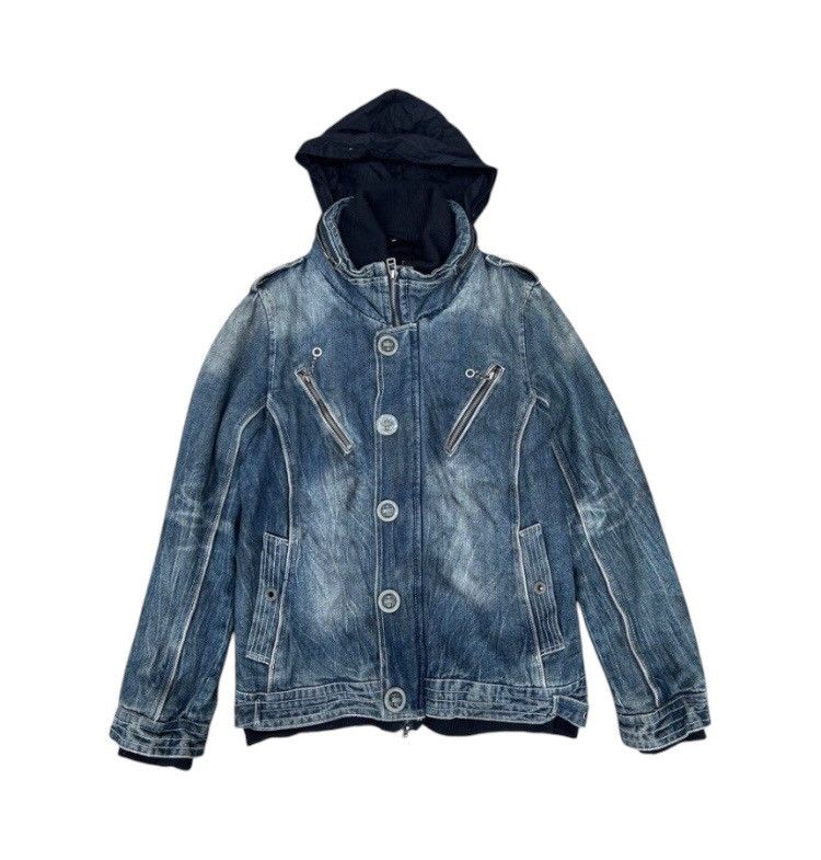 If Six Was Nine × In The Attic × Le Grande Bleu (L.G.B.) In The Attic Washed Denim Jacket Size US M / EU 48-50 / 2 - 1 Thumbnail
