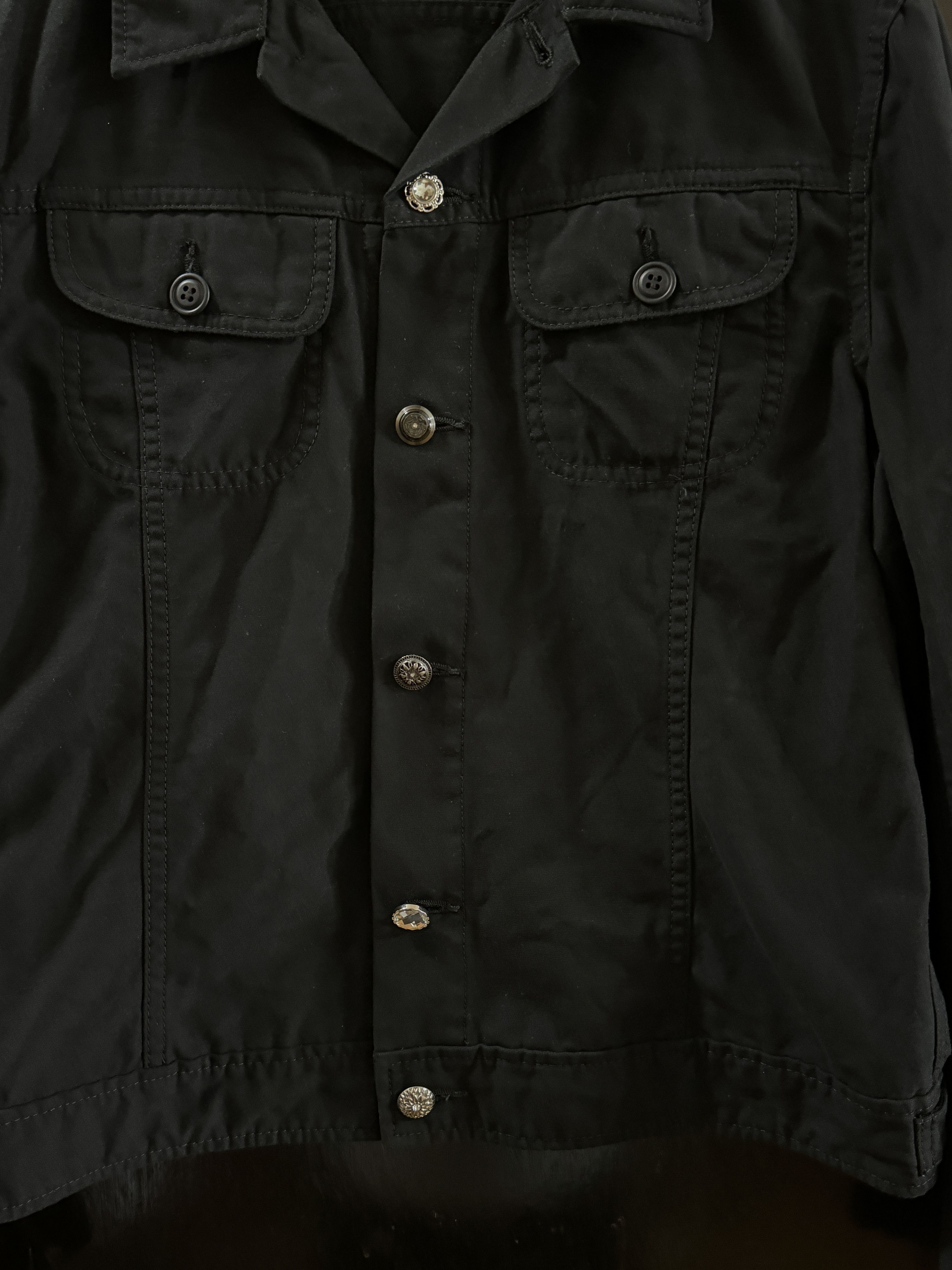 Comme des Garcons Black CDG Black Light Trucker Jacket Size US M / EU 48-50 / 2 - 3 Thumbnail