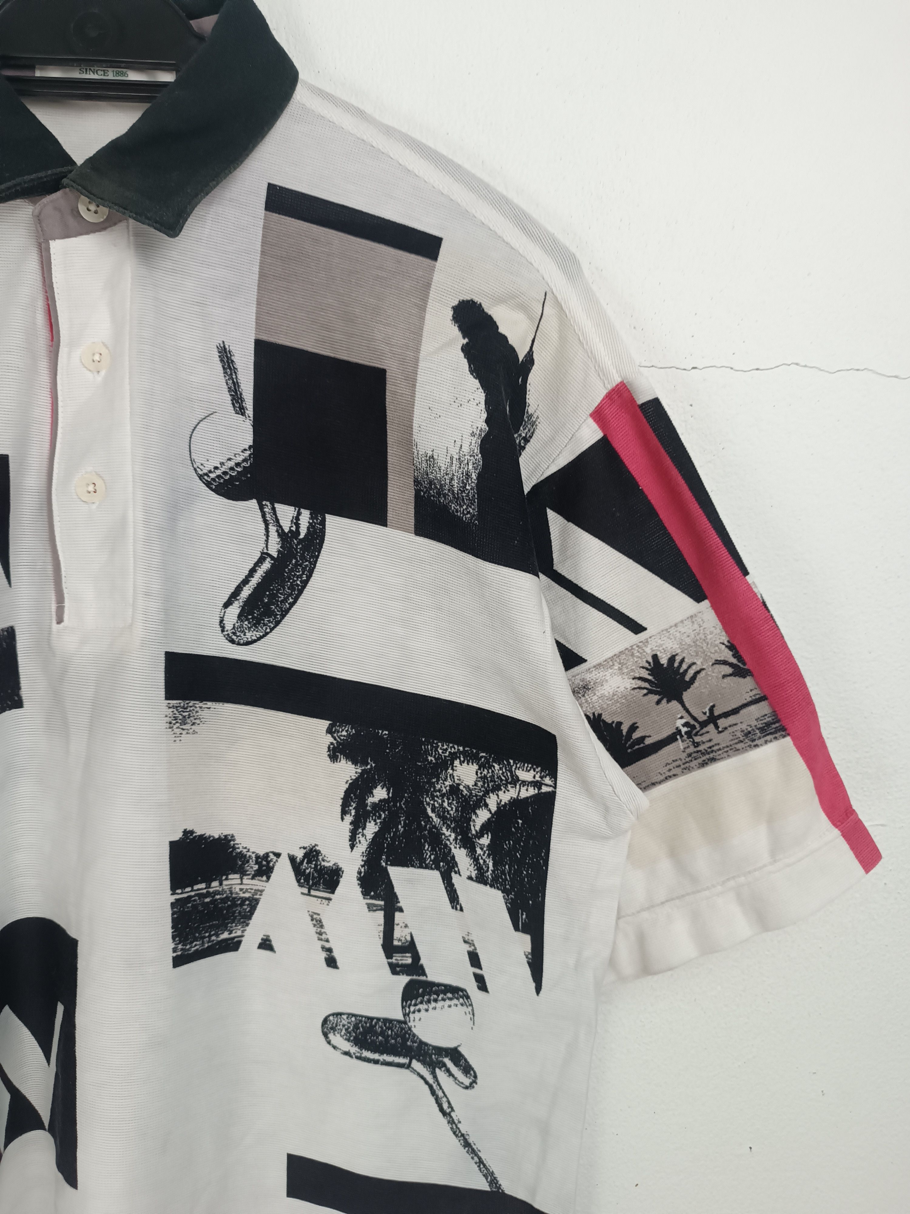 Grand Slam VINTAGE 90'S GRAND SLAM MUNSINGWEAR GRAPHIC POLO VERY RARE Size US M / EU 48-50 / 2 - 13 Thumbnail