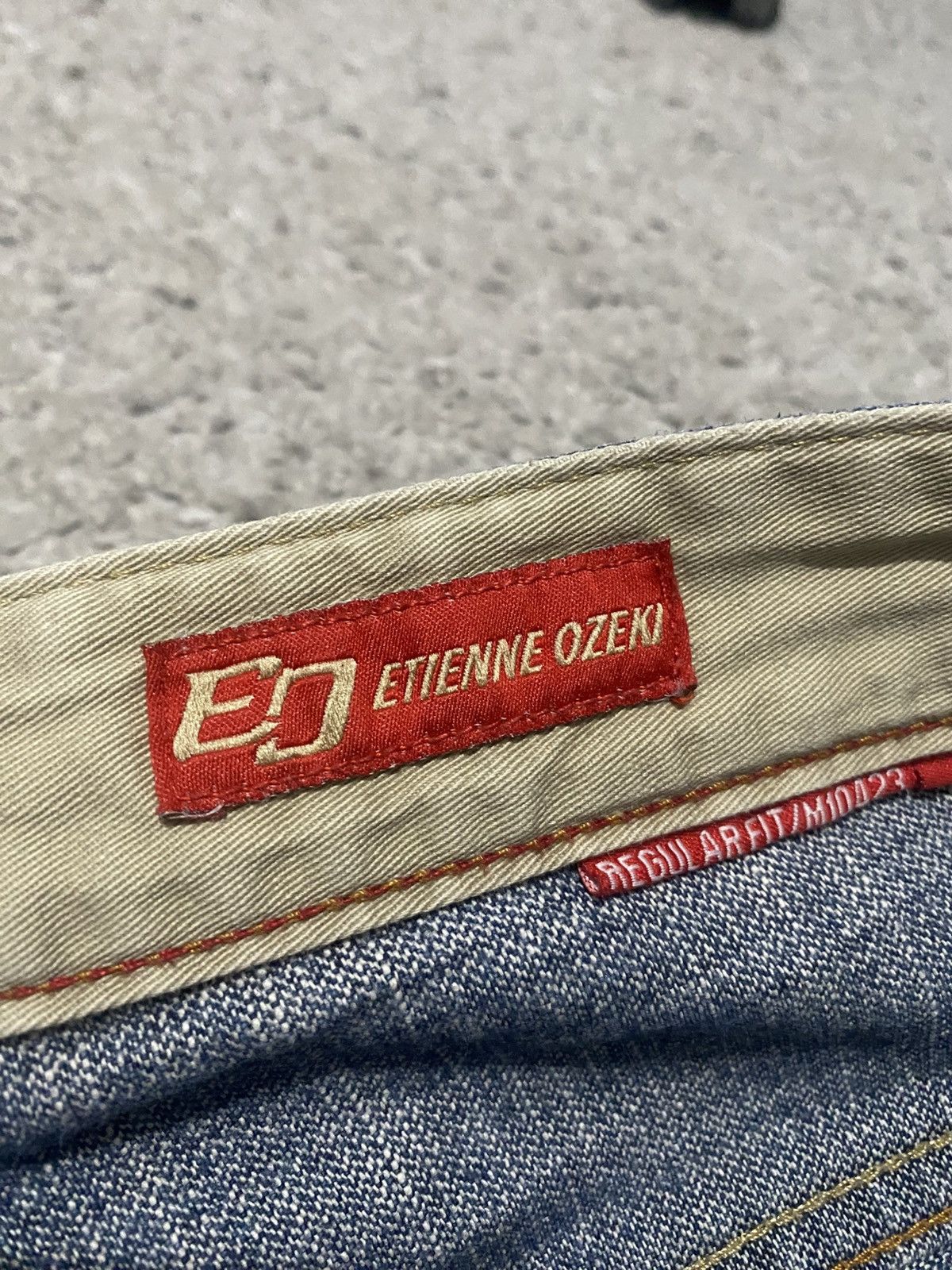 Japanese Brand × Vintage Etienne Ozeki Japanese Denim Pants Hybrid y2k drip swag vtg Size US 32 / EU 48 - 12 Thumbnail
