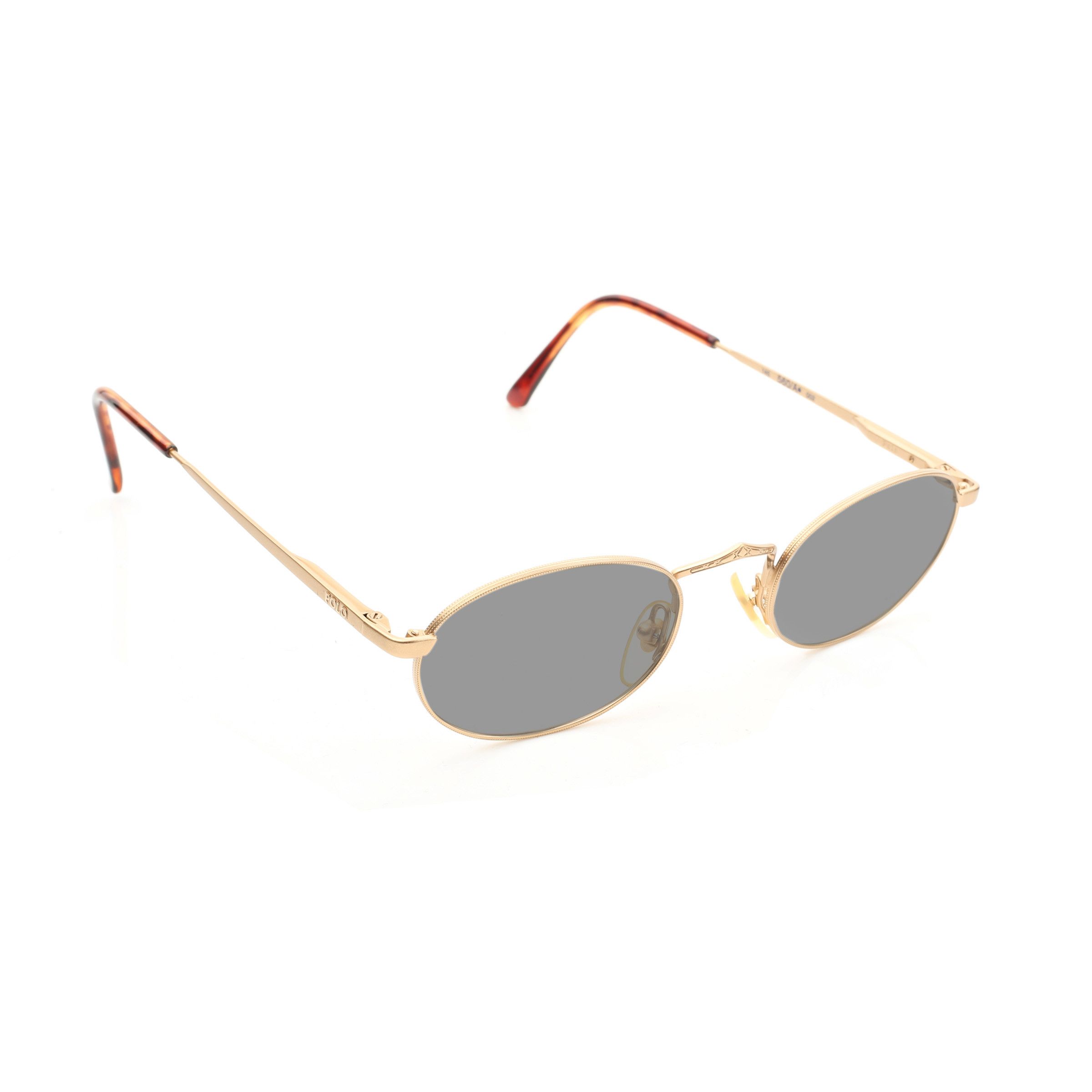Ralph Lauren Ralph Lauren '90s Gold Oval Sunglasses Size ONE SIZE - 1 Thumbnail