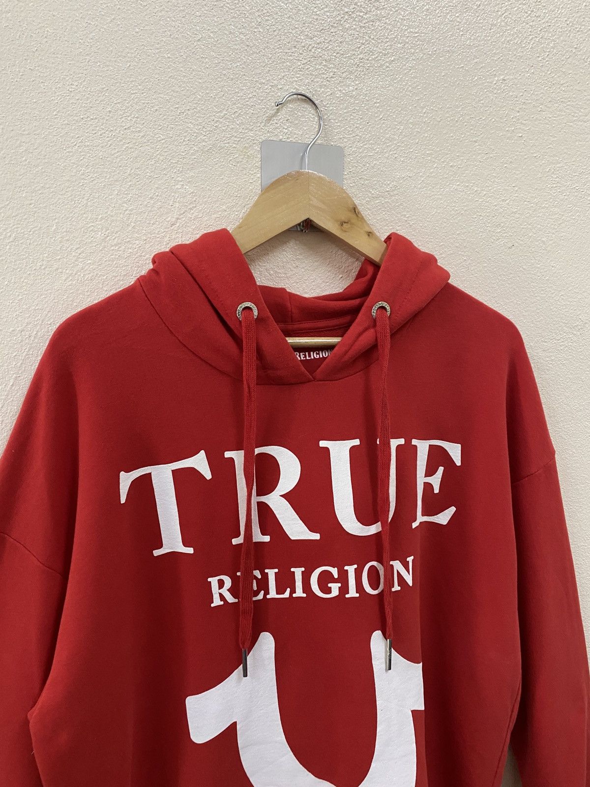 True Religion True Religion Hoodie Pullover - Red Size US L / EU 52-54 / 3 - 4 Thumbnail