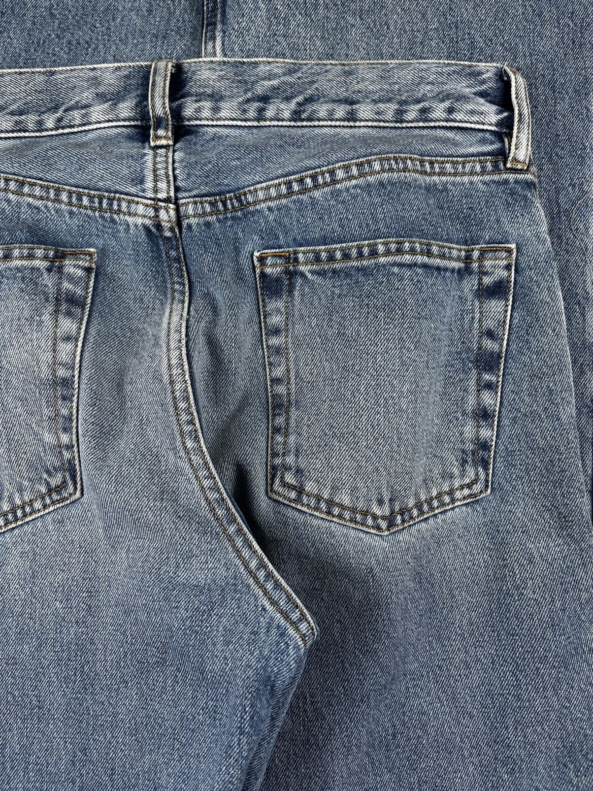 Balenciaga SS19 Balenciaga Vintage Blue Flared Bootcut Denim Jeans Size US 29 - 4 Thumbnail