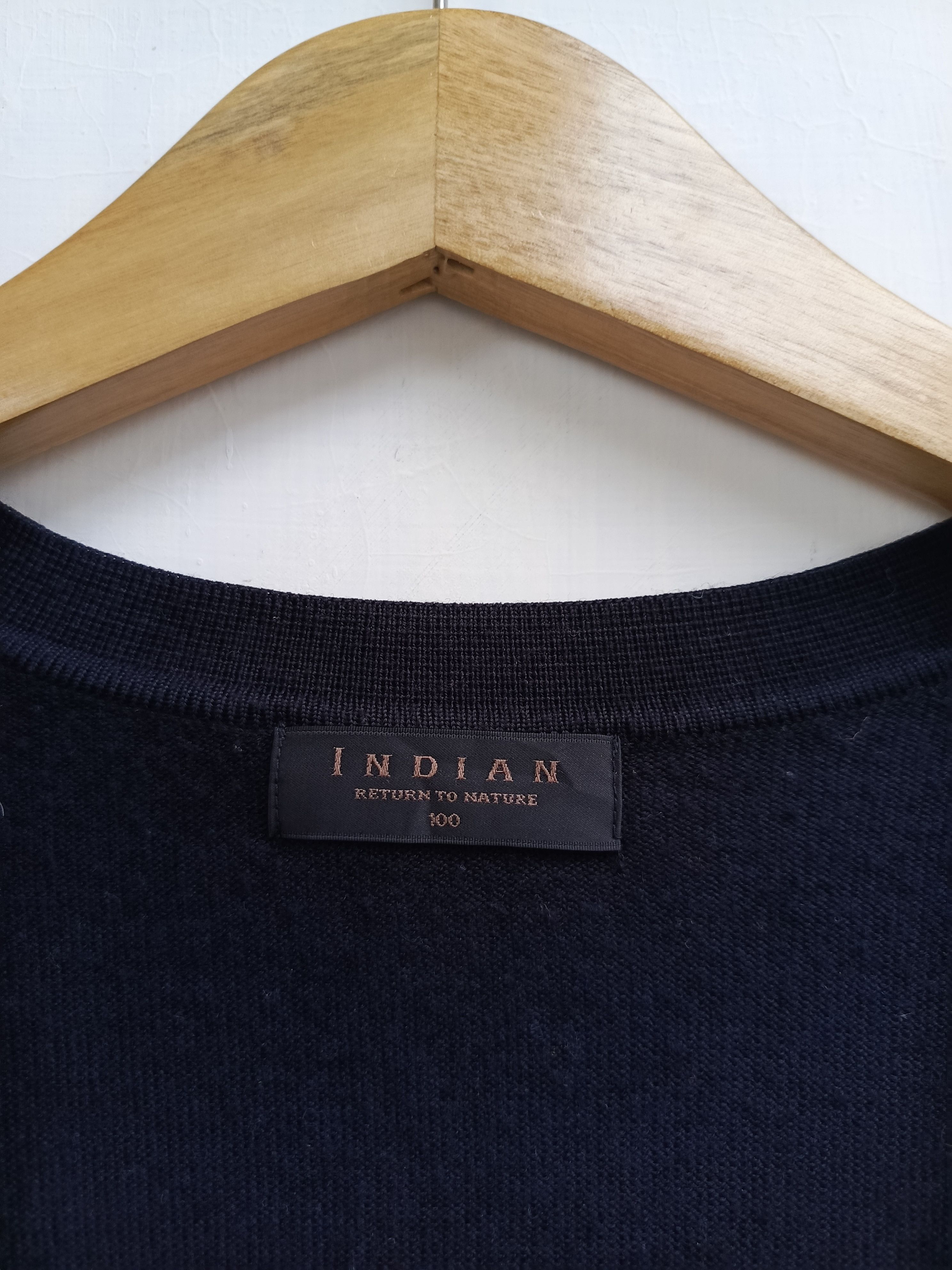 Japanese Brand Indian cardigan stripe patern Size US L / EU 52-54 / 3 - 6 Thumbnail
