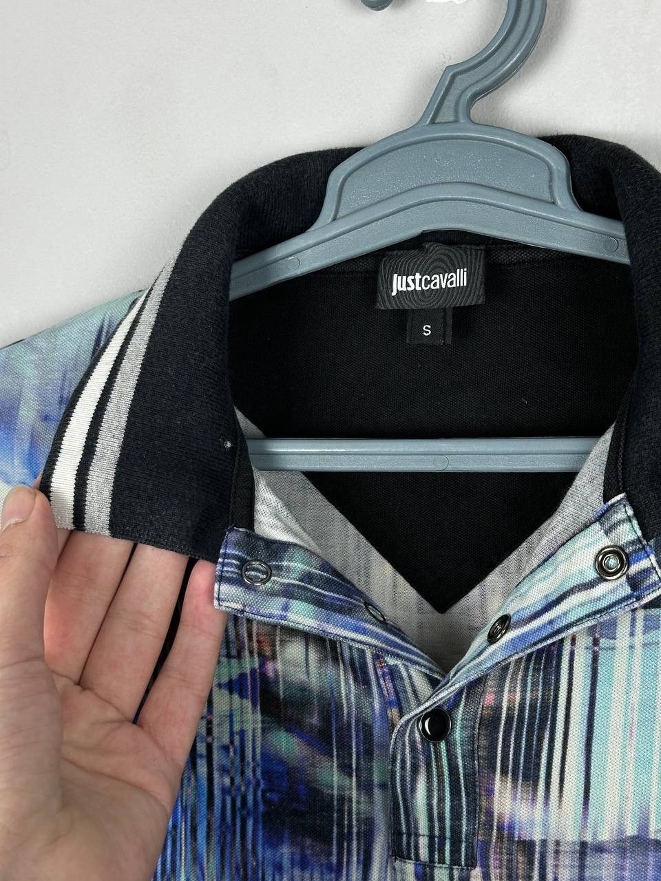 Just Cavalli Just Cavalli Luxury Printed Polo T-Shirt Vintage Size US S / EU 44-46 / 1 - 7 Thumbnail